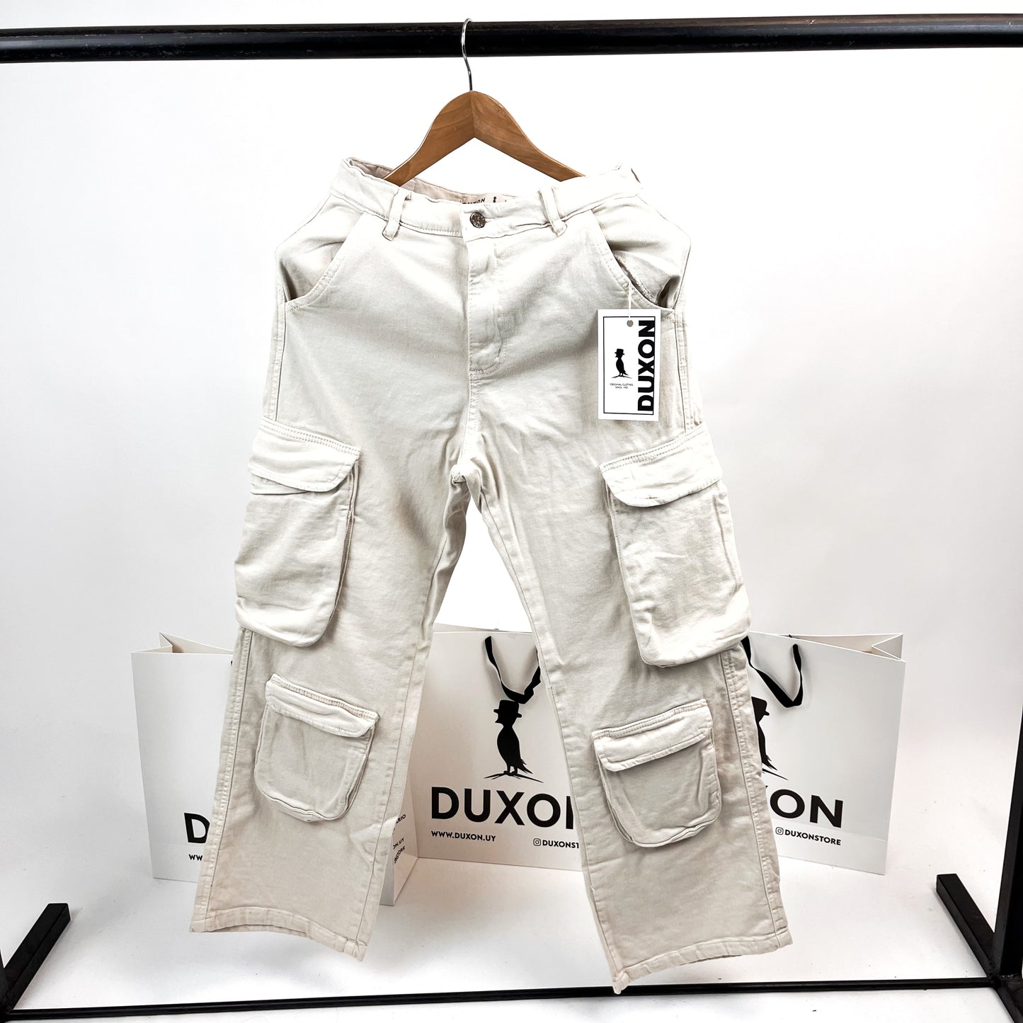 Jean cargo Baggy 4 bolsillos