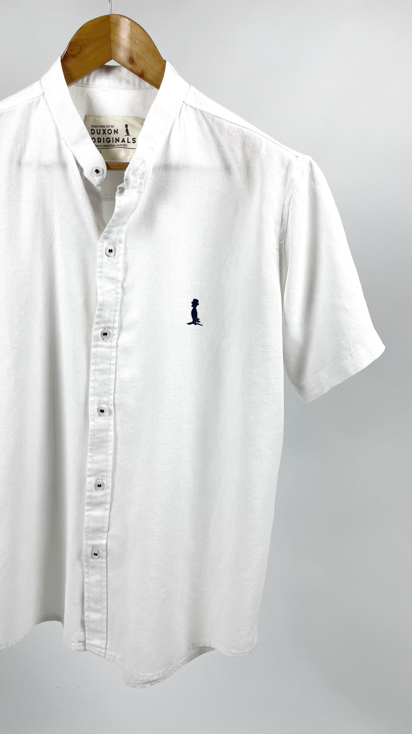 Camisa mao Lino en manga corta