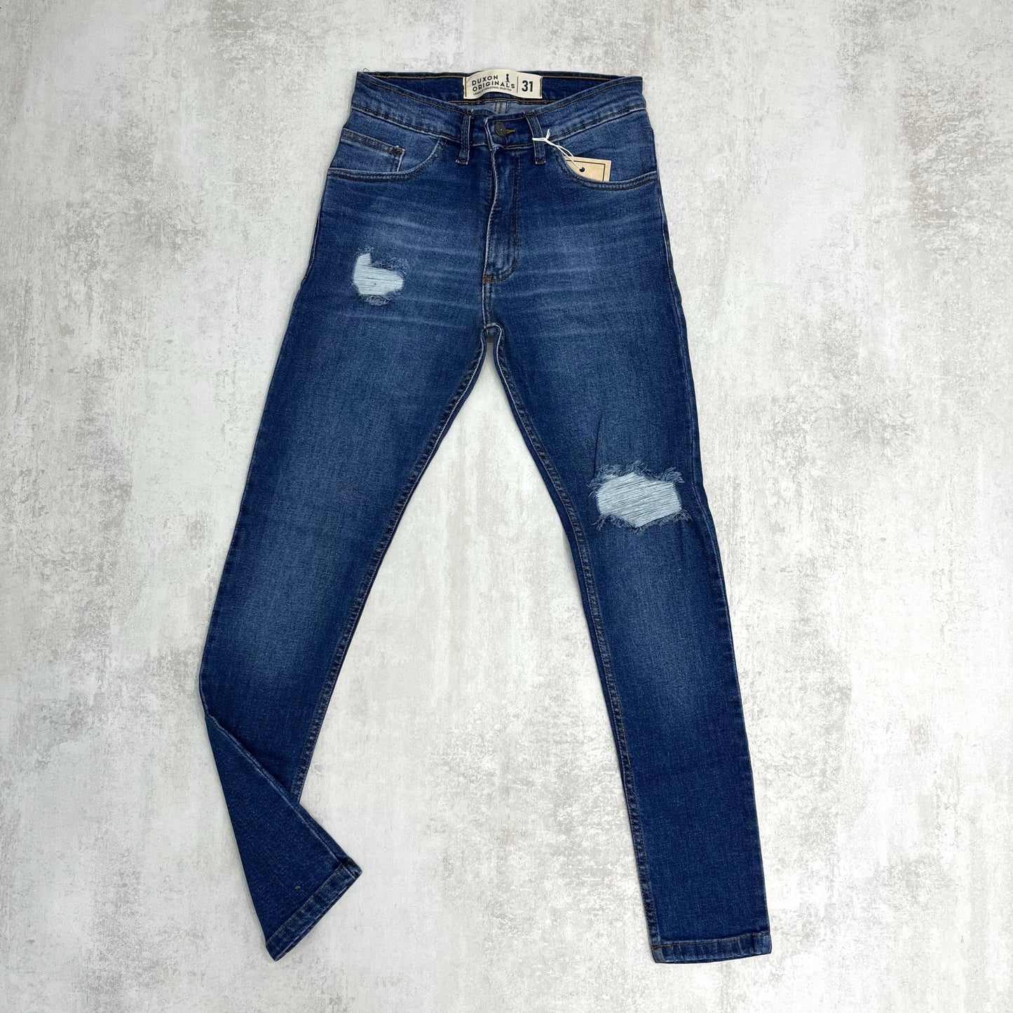 JEAN ROTO AZUL OSCURO DXN