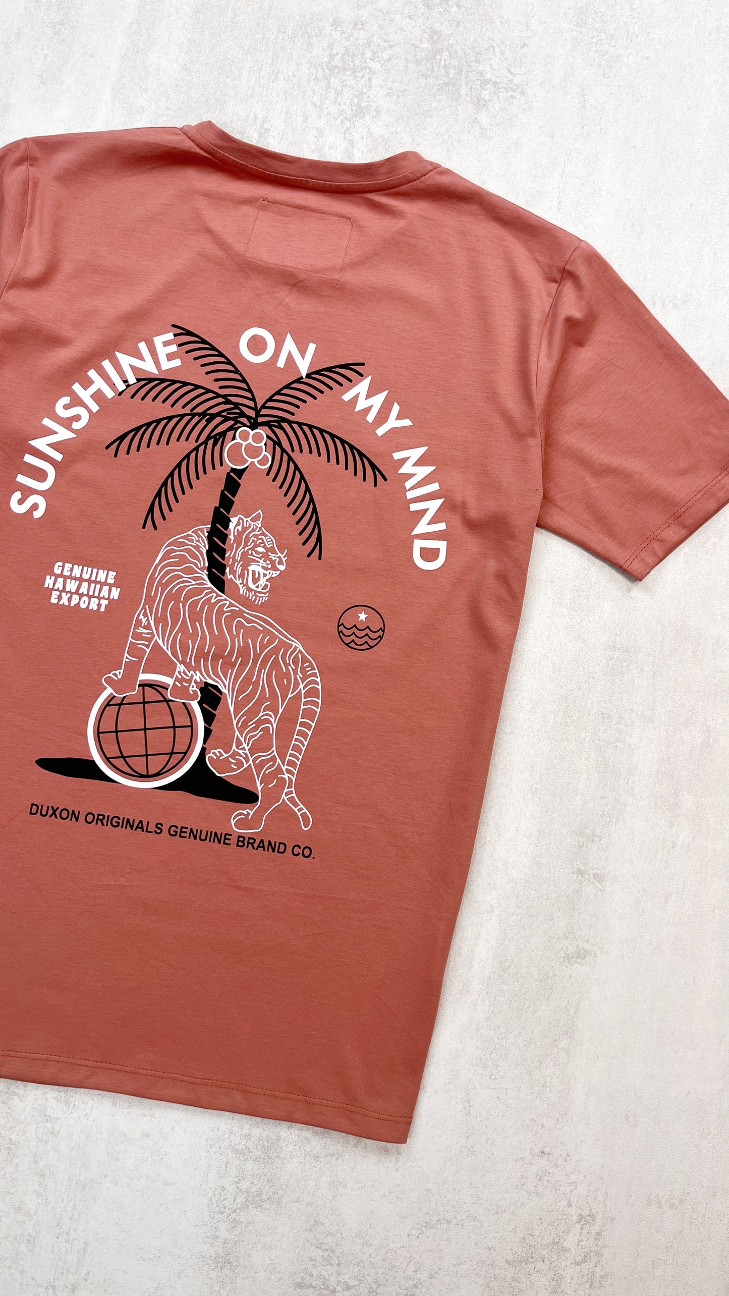 REMERA DOBLE ESTAMPA “Sunshine on my Mind”
