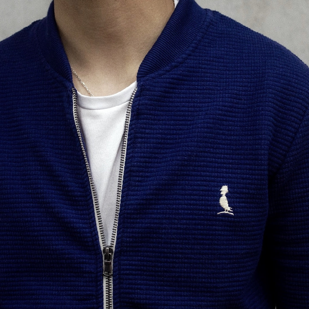 BOMBER SANTORINI COLOR AZUL