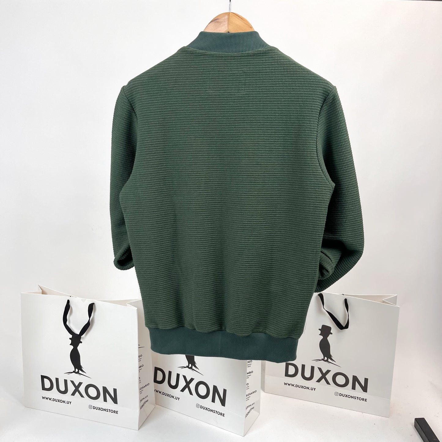 Bomber Santorini logo XL verde