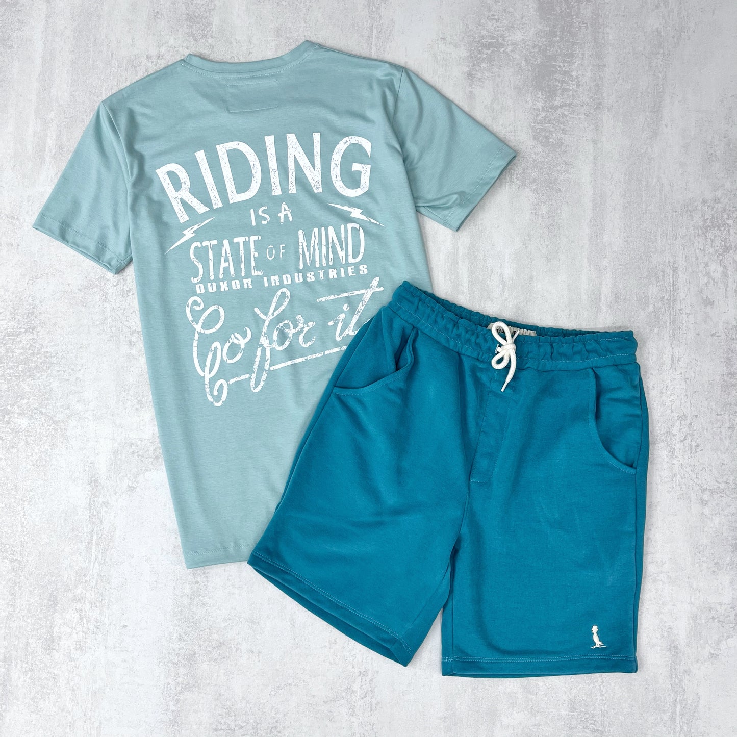 SHORT PARIS COLOR VERDE PETROLEO