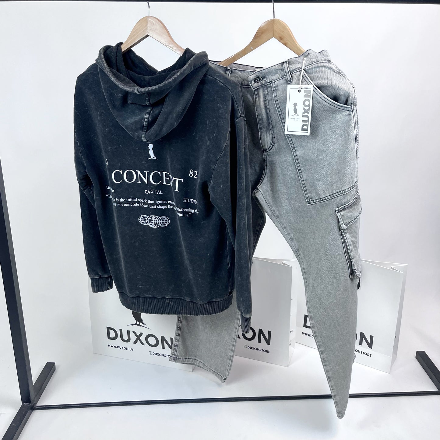 Canguro OVERSIZE Lavado “Concept”