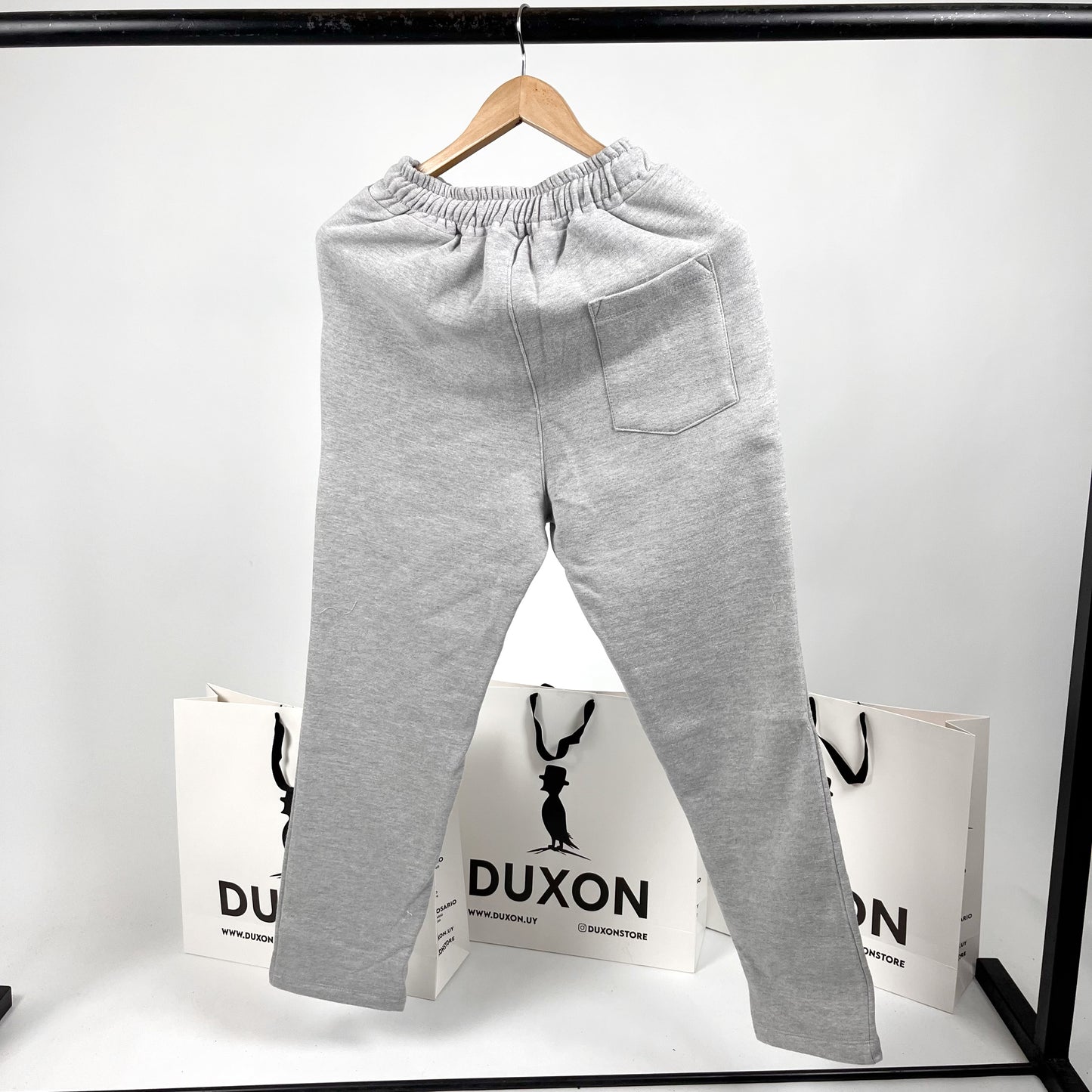 Jogger básico Gris oscuro Melange.