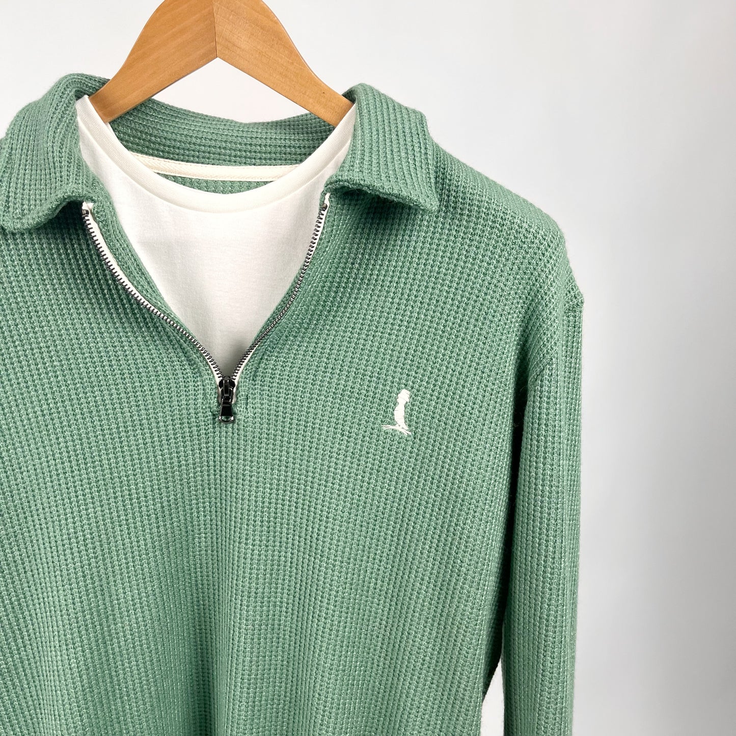 SWEATER POLO color verde