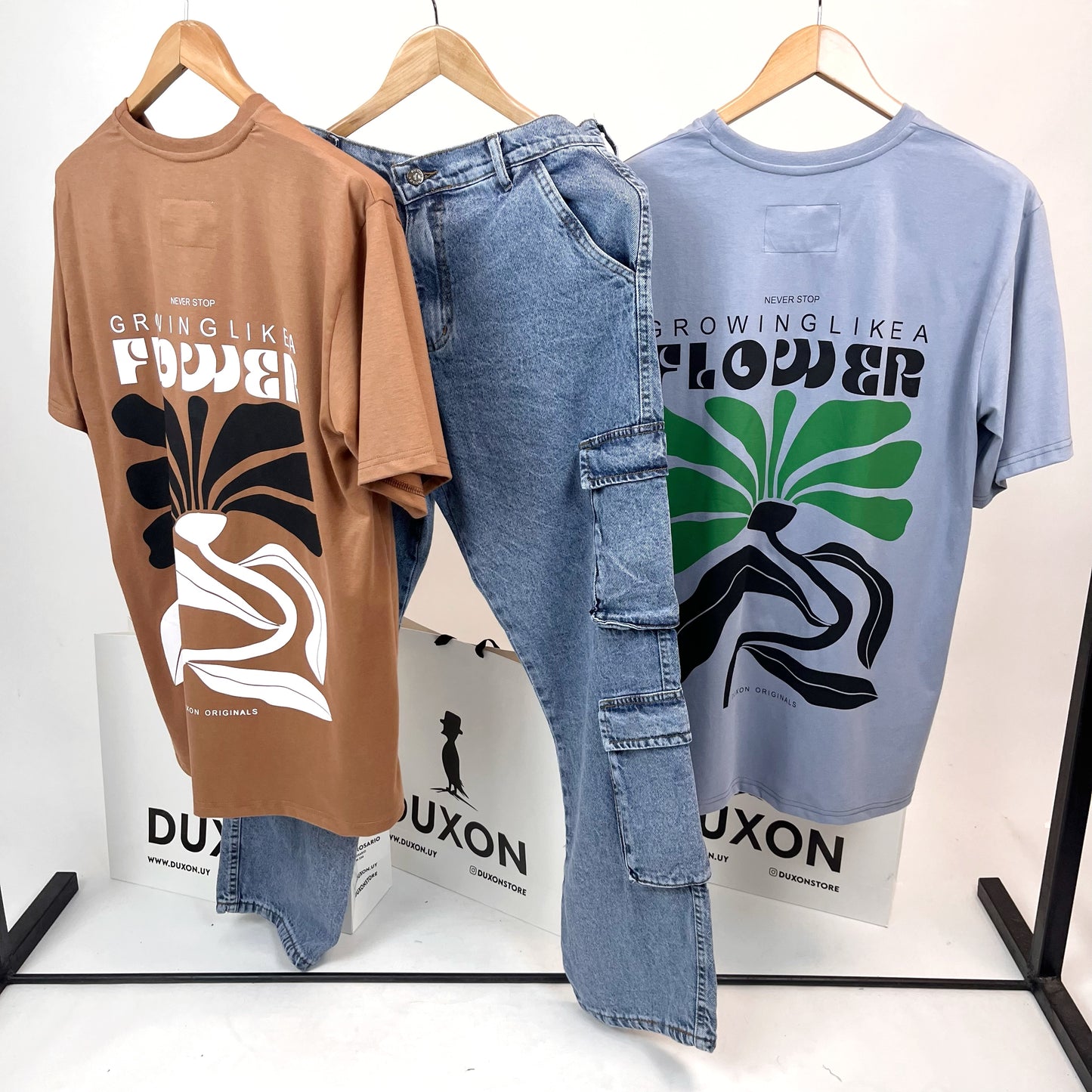 JEAN CARGO 4 bolsillos azul