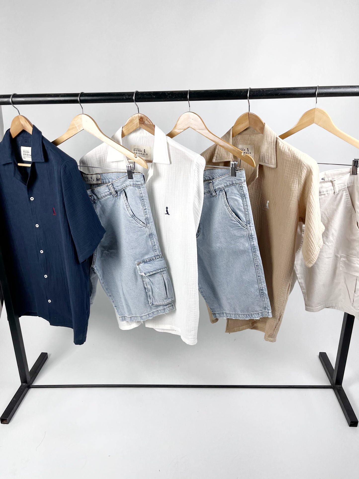 Camisa Manga Corta MUSELINA blanco