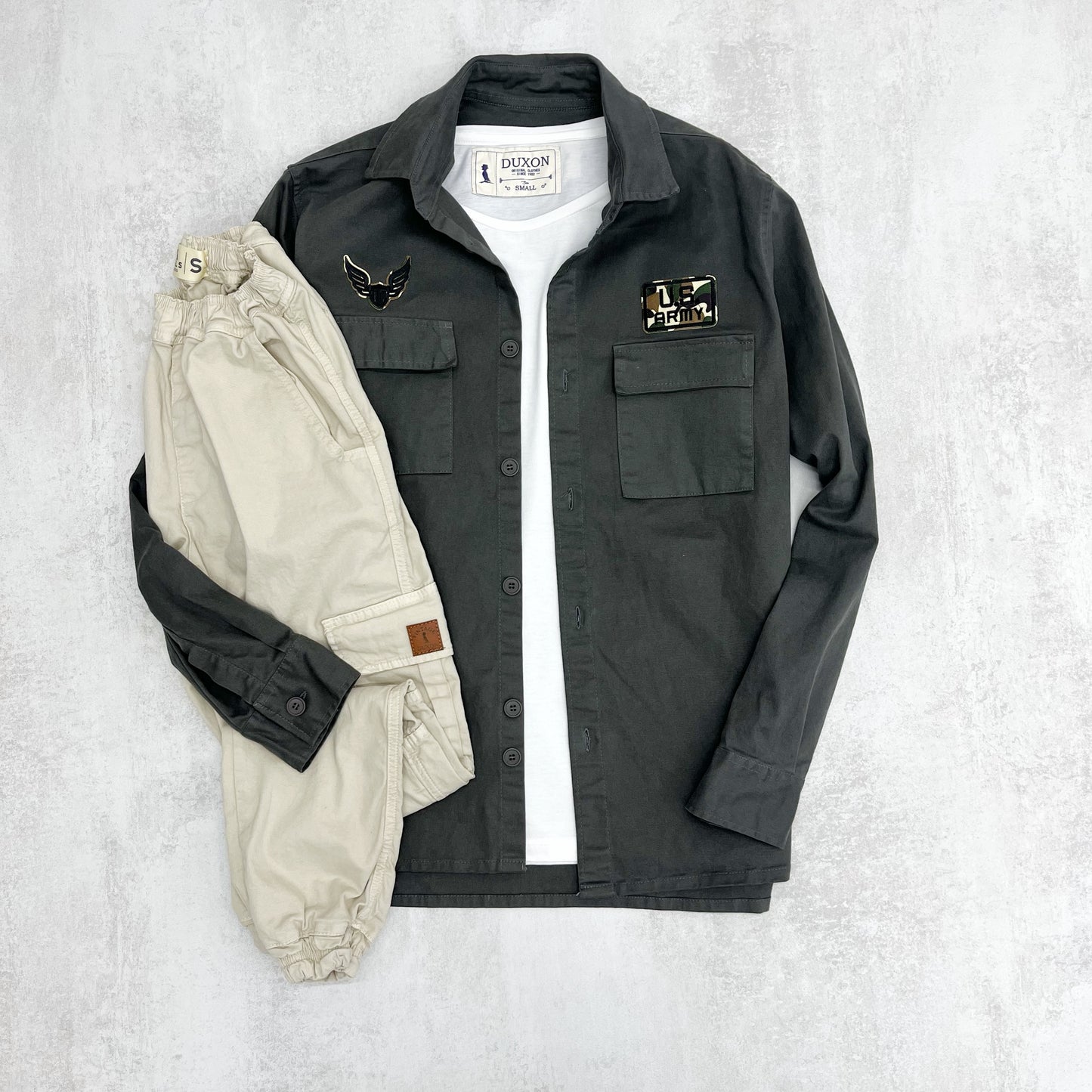 SOBRECAMISAS TEXAS EN COLOR GRIS