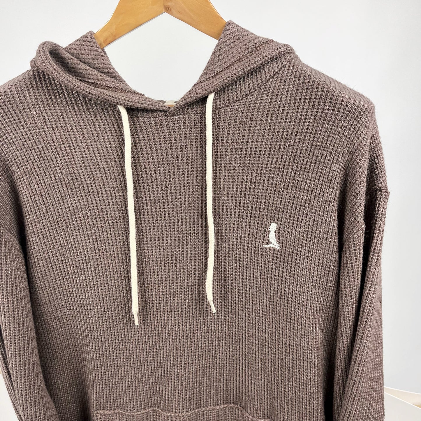 Canguro OVERSIZE tejido color marrón