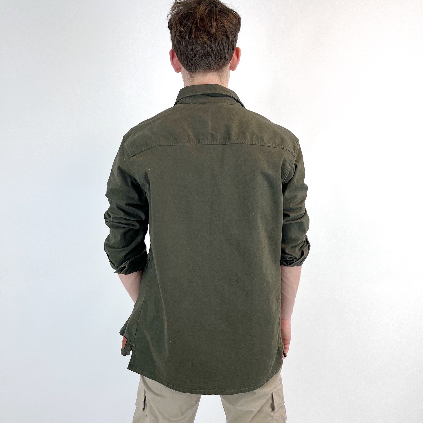 SOBRECAMISA VERDE MILITAR