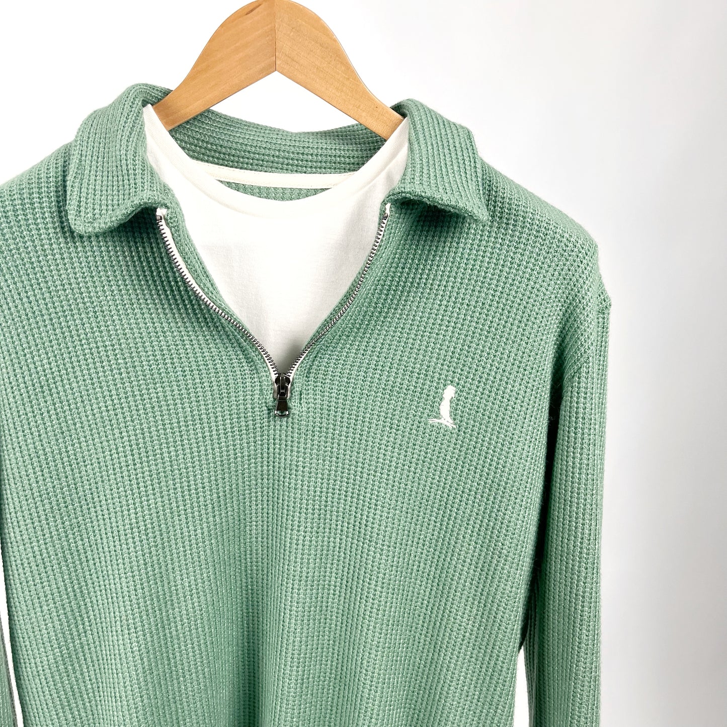SWEATER POLO color verde