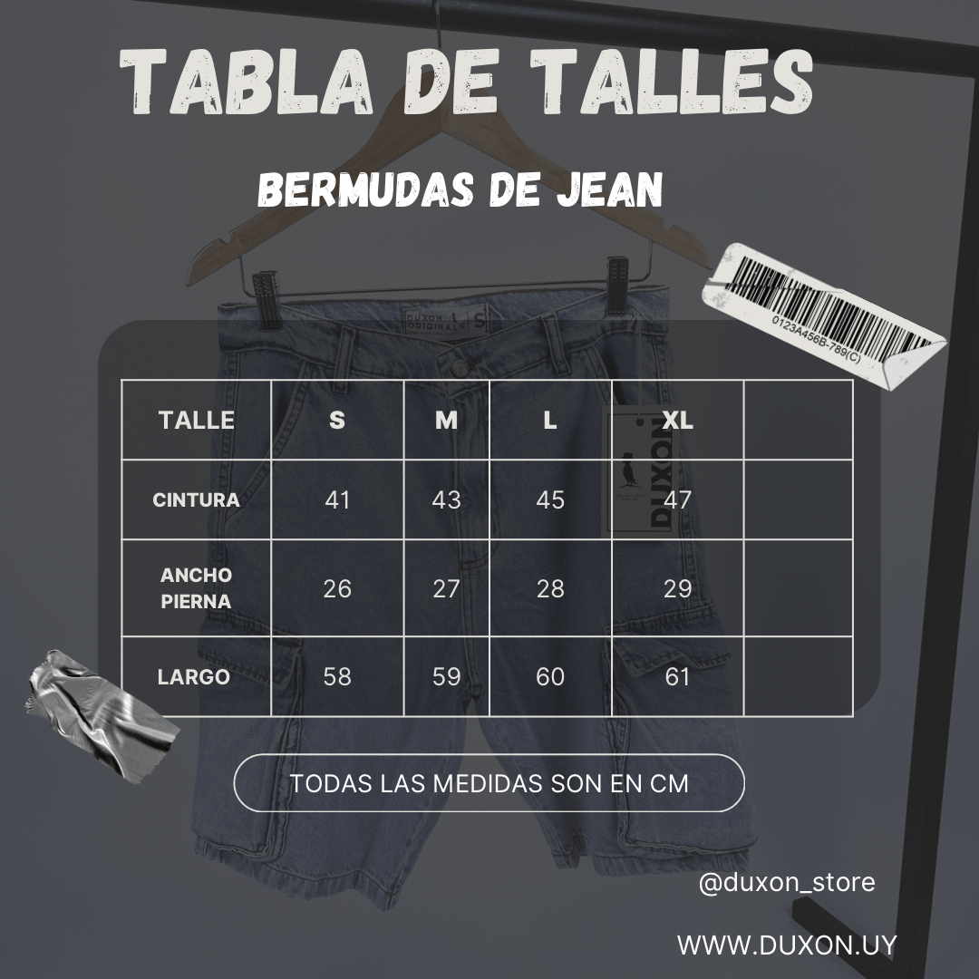 BERMUDA DE JEAN CARGO