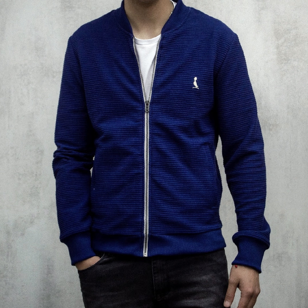 BOMBER SANTORINI COLOR AZUL