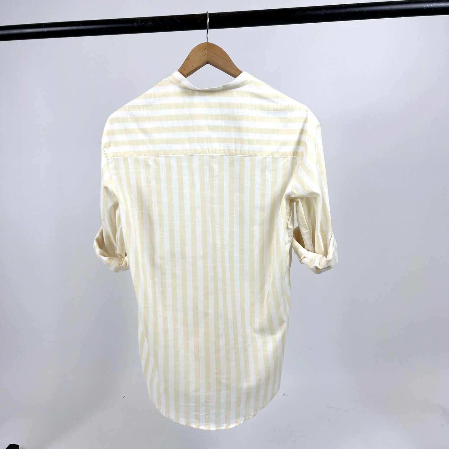 CAMISA MAO RAYAS AMARILLO