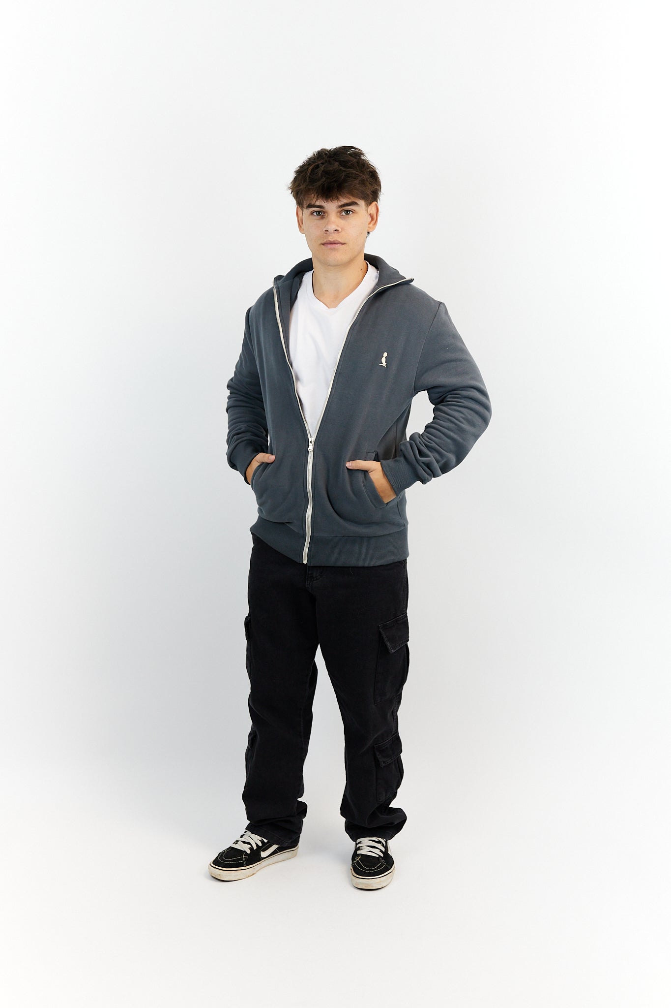 CAMPERA BOSTON GRIS PLOMO