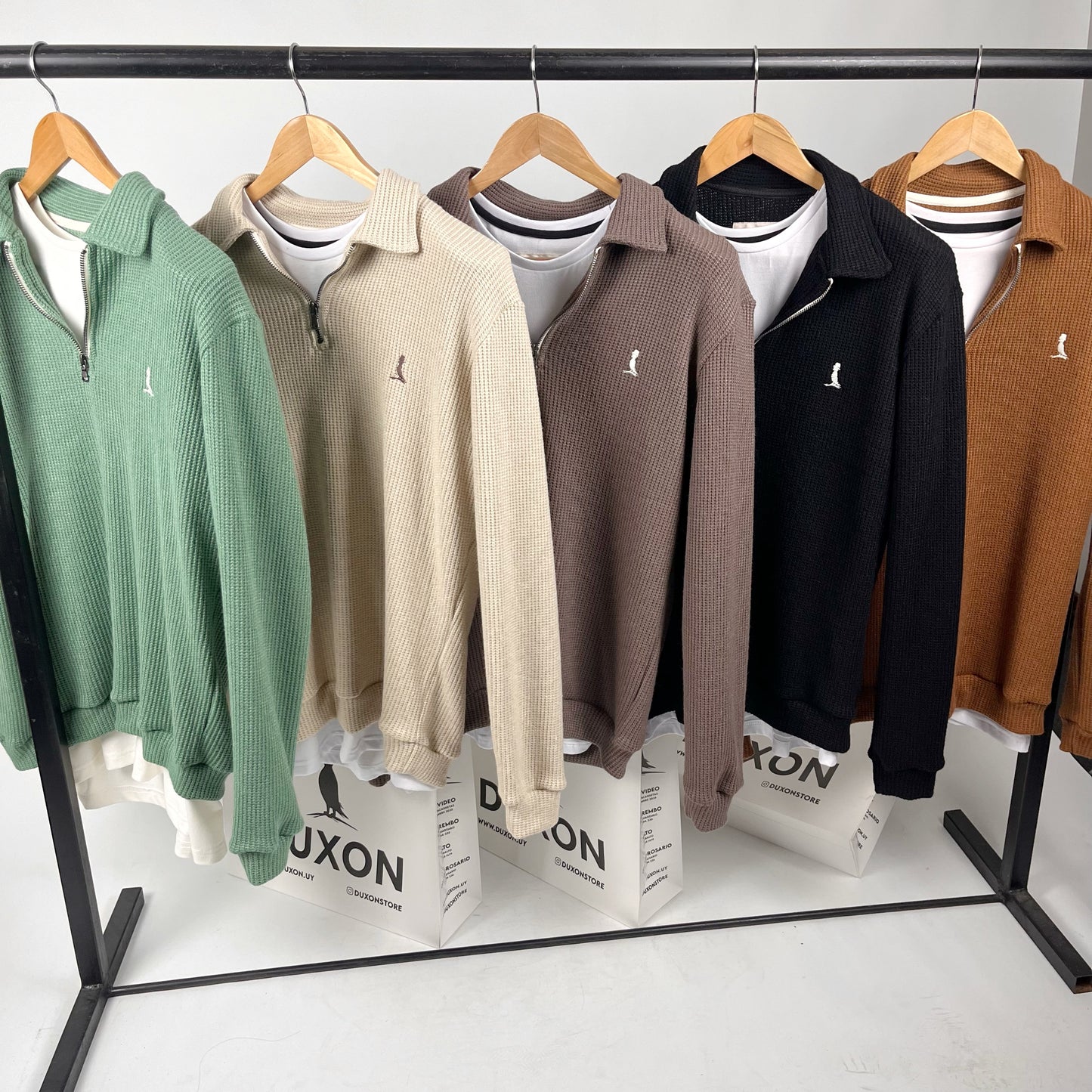 SWEATER POLO color verde