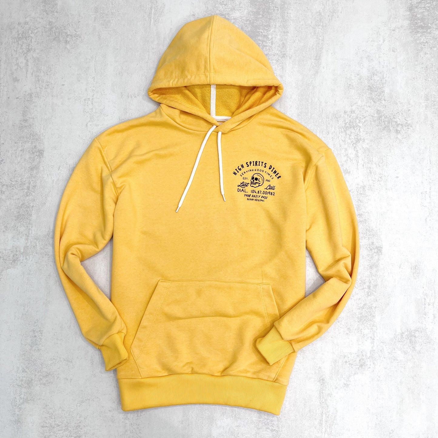 CANGURO OVERSIZE DOBLE ESTAMPA SKULL (CALAVERA)
