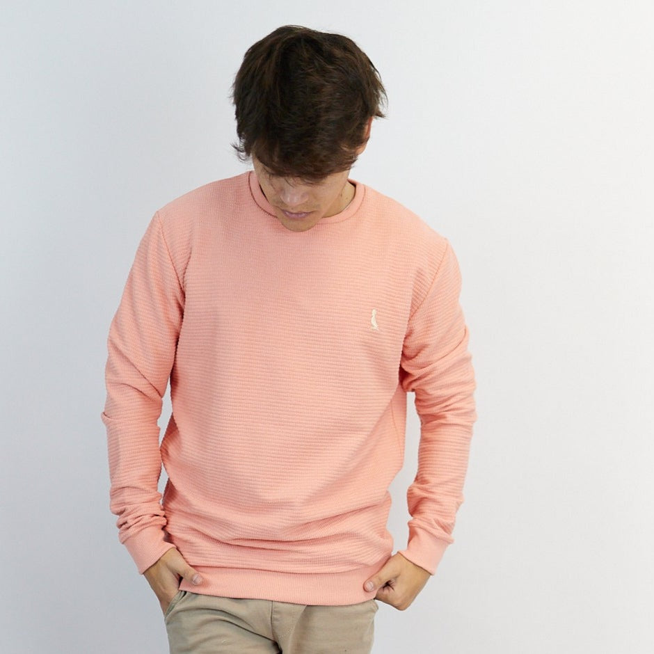 BUZO "SANTORINI" COLOR SALMÓN