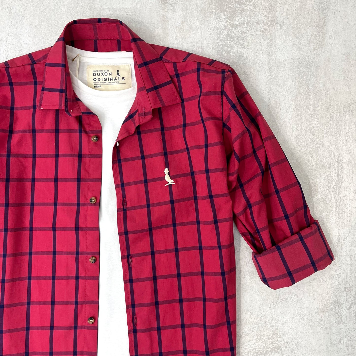 CAMISA A CUADROS ROJA