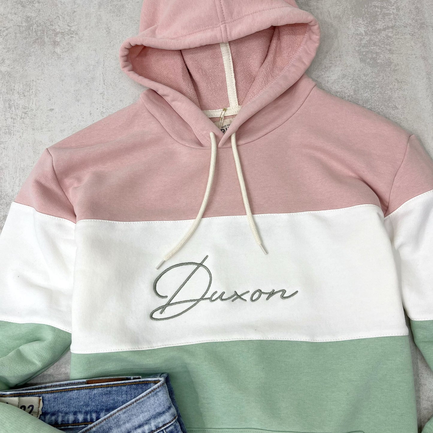 CANGURO DUXON VERDE CELESTE BLANCO