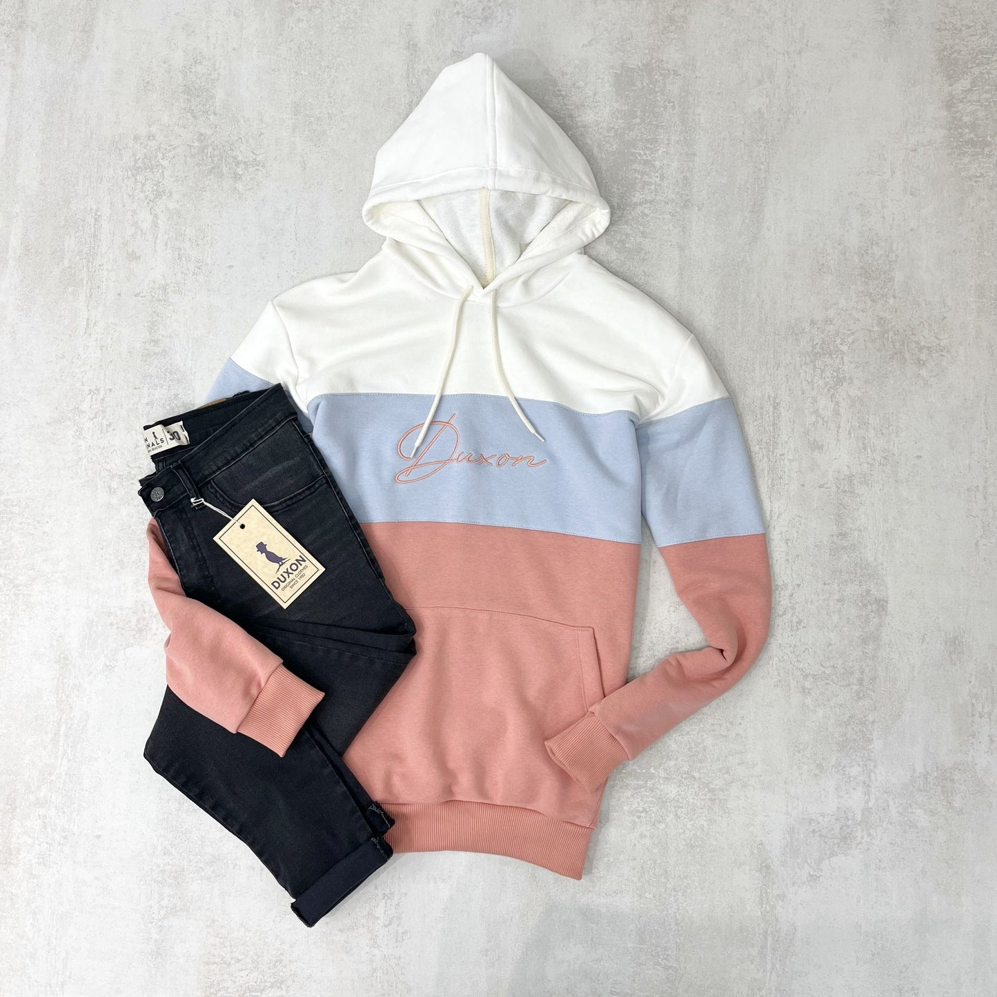 CANGURO DUXON SALMON CELESTE BLANCO