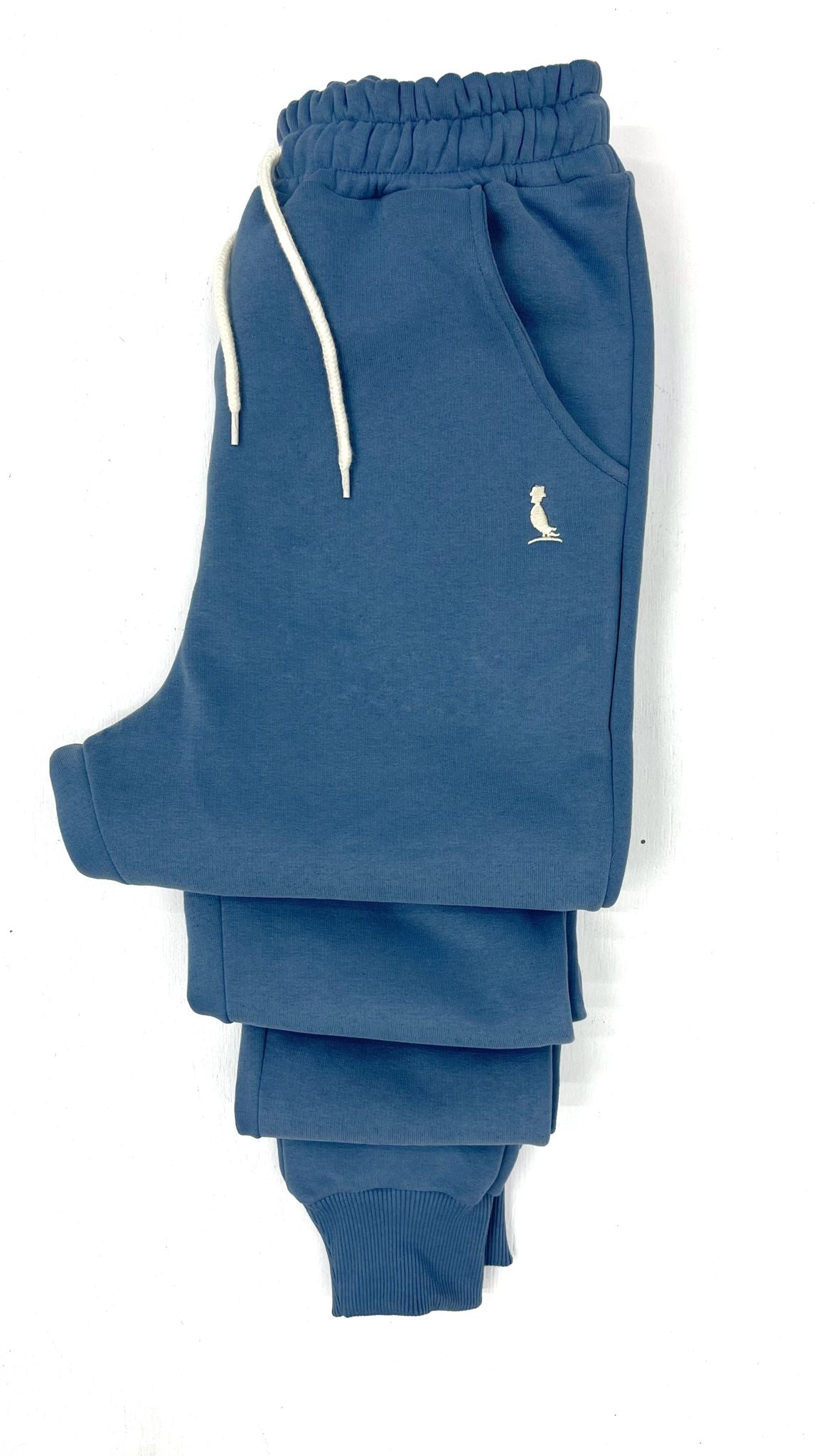 JOGGER CON PUÑO AZUL JEAN
