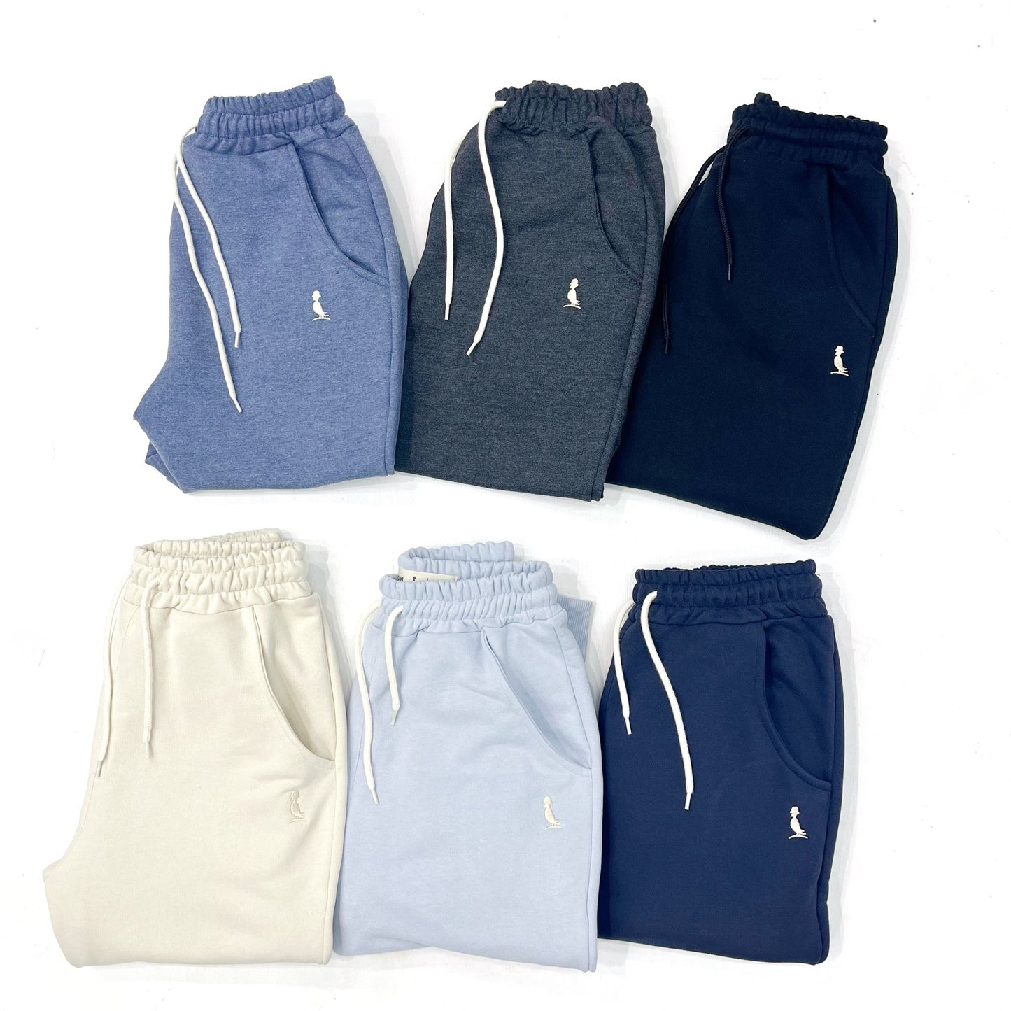 PANTALON JOGGER CON PUÑO BEIGE