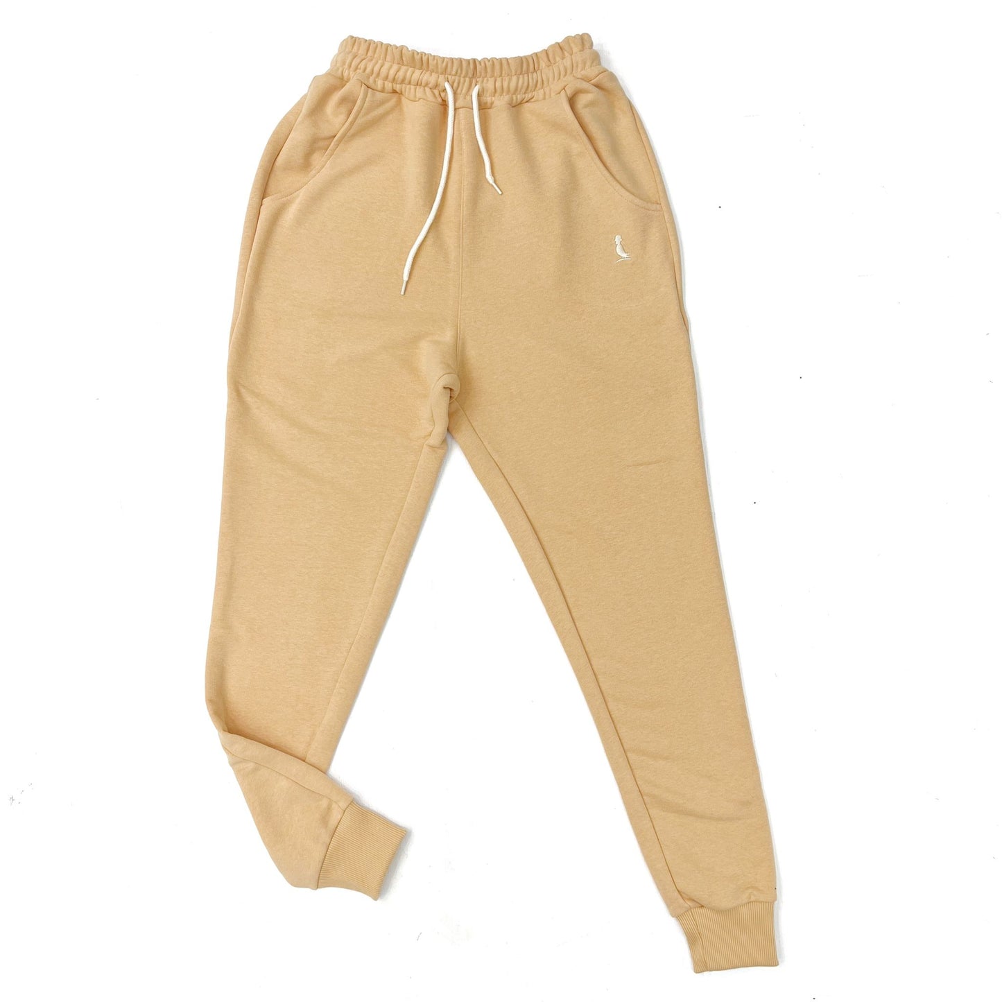 PANTALON JOGGER CON PUÑO NARANJA