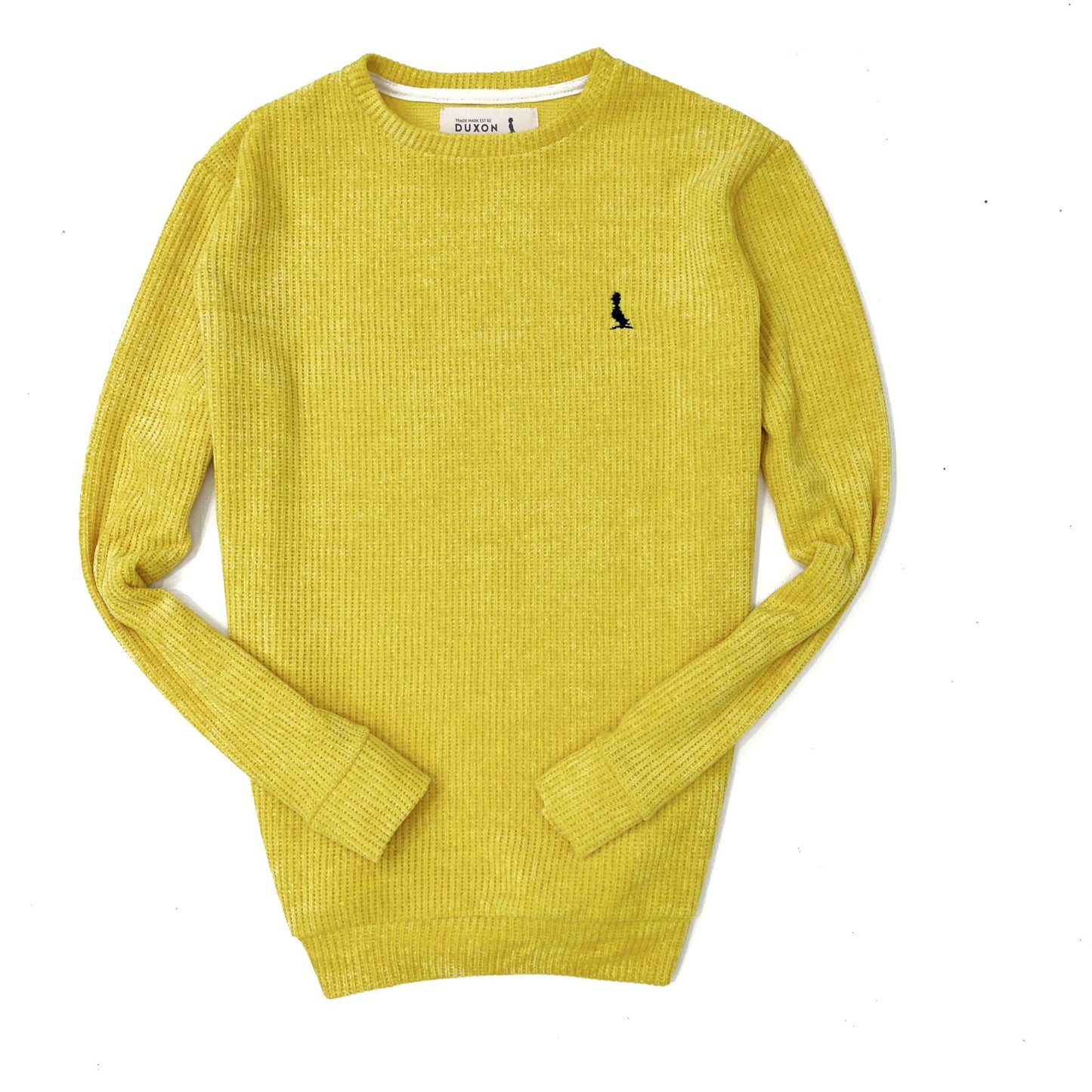 OUTLET⚠️ BUZO DE CHENILLE COLOR AMARILLO