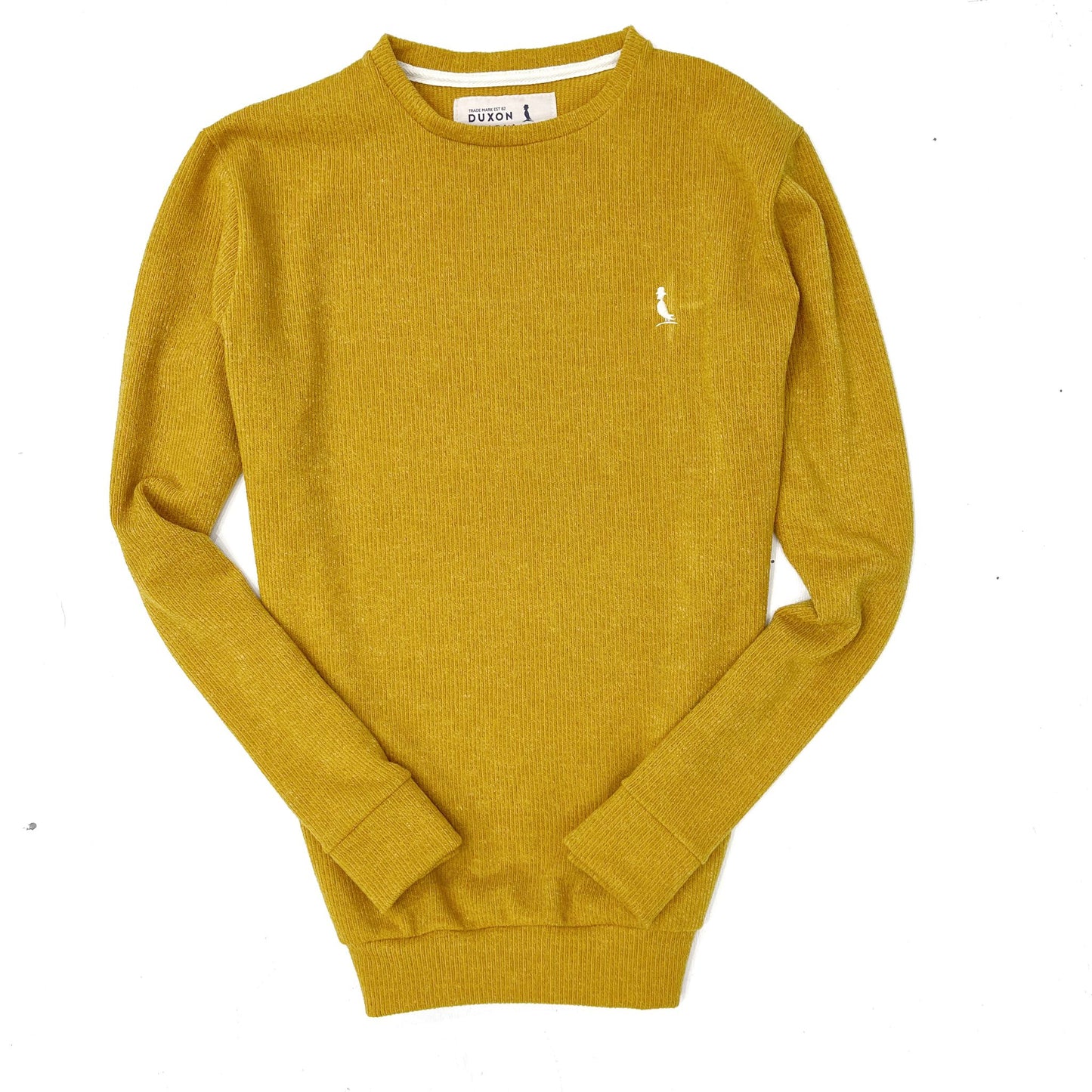 BUZO CHENILLE MOSTAZA