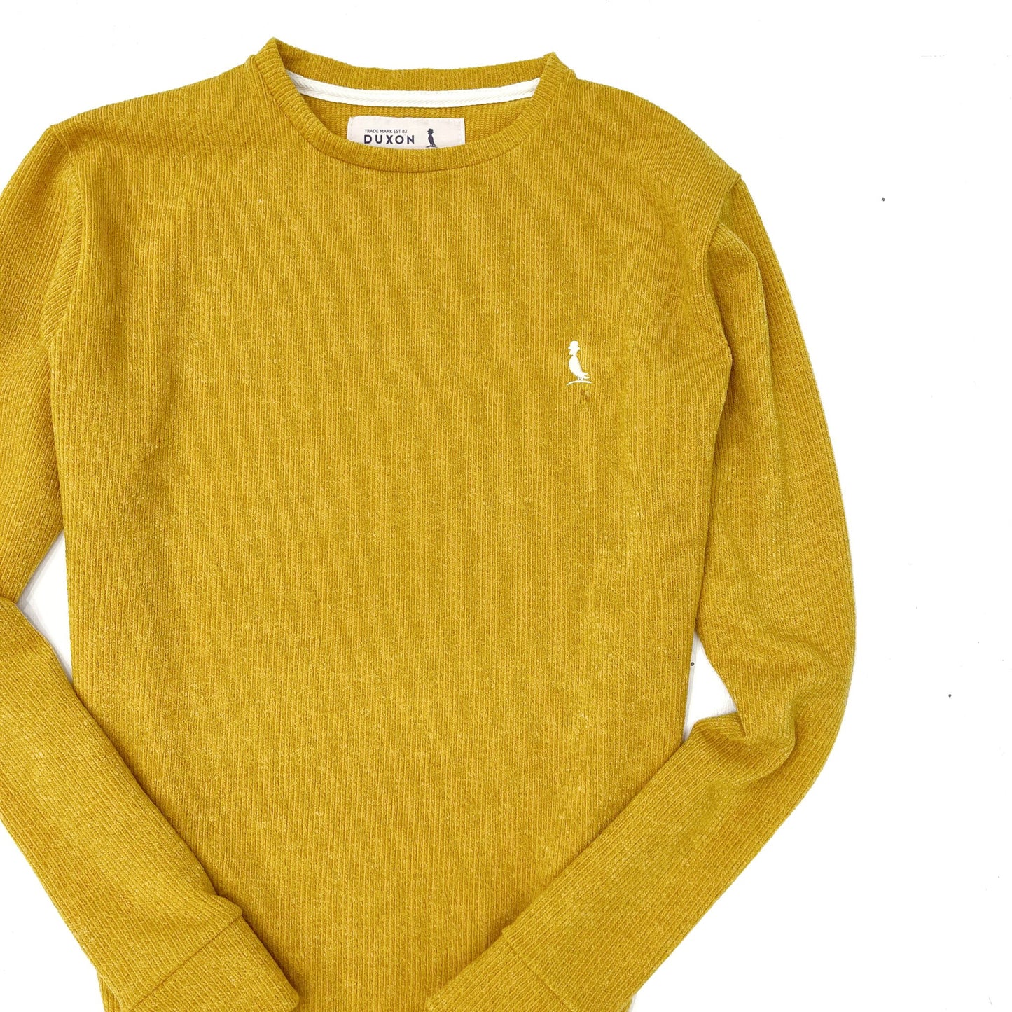 BUZO CHENILLE MOSTAZA