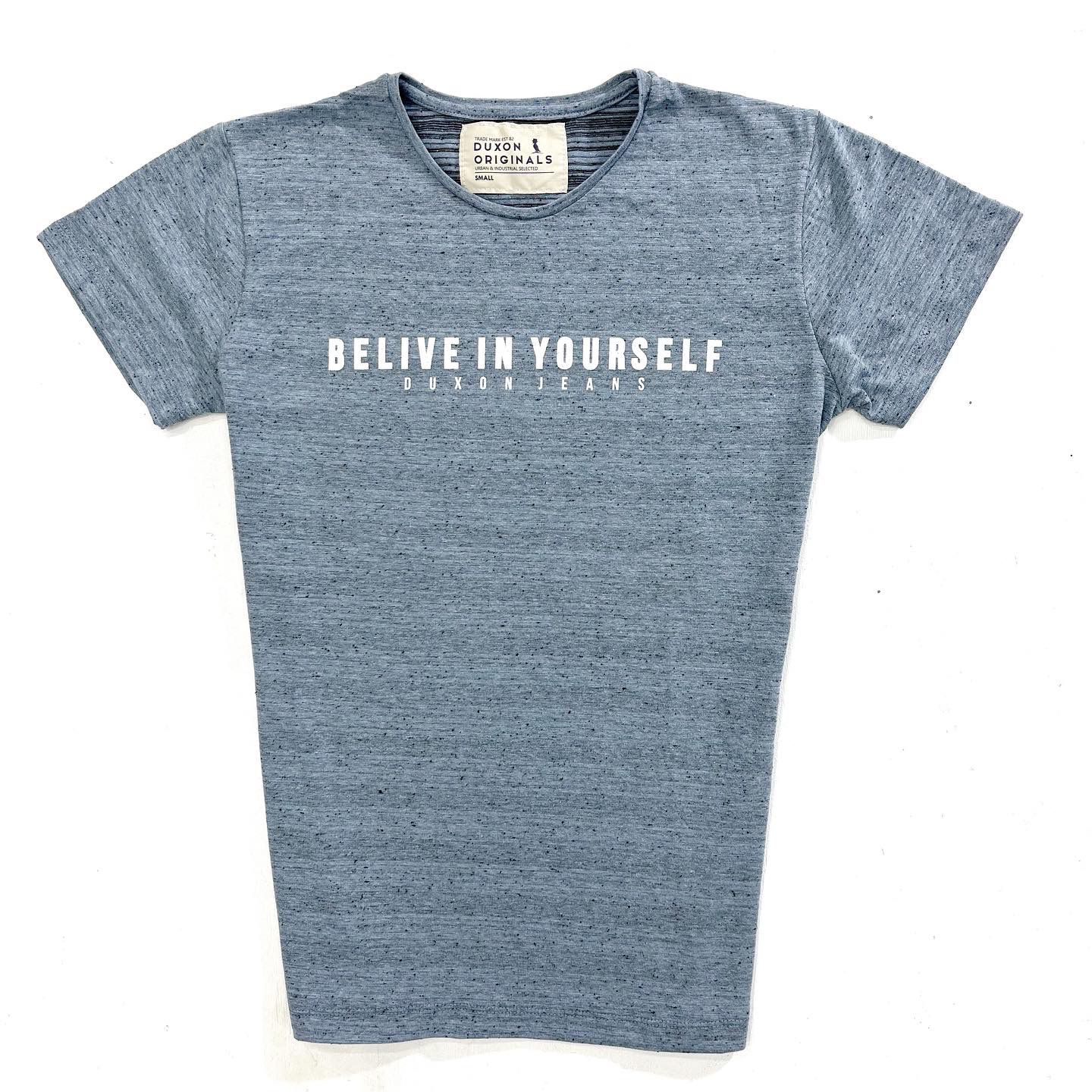 REMERA BELIEVE IN YOURSELF AZUL