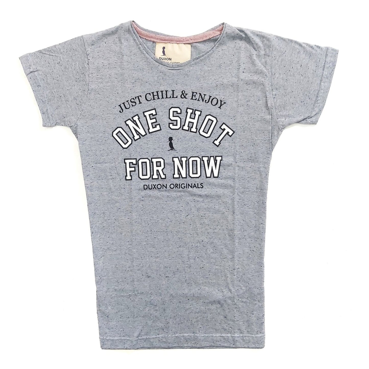 REMERA ONE SHOT FOR NOW GRIS
