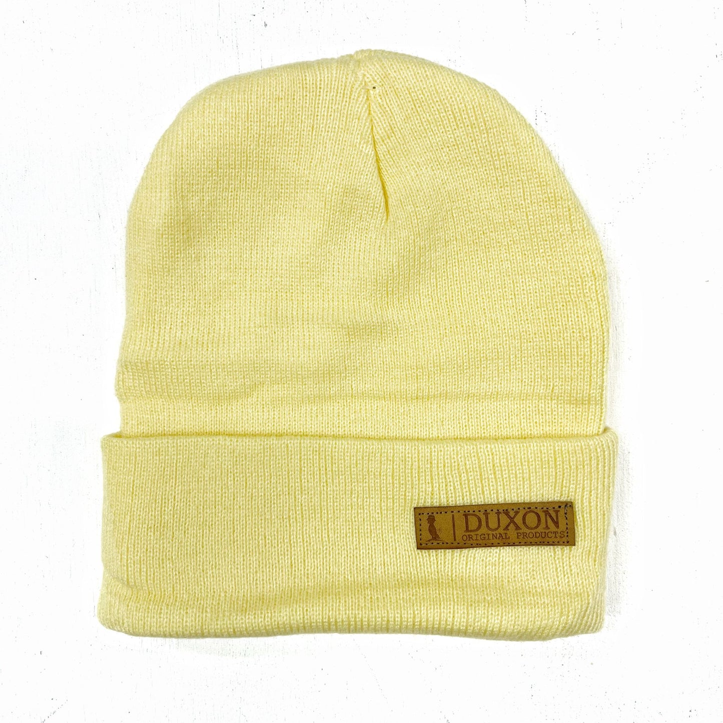 GORRO DE LANA AMARILLO CLARO