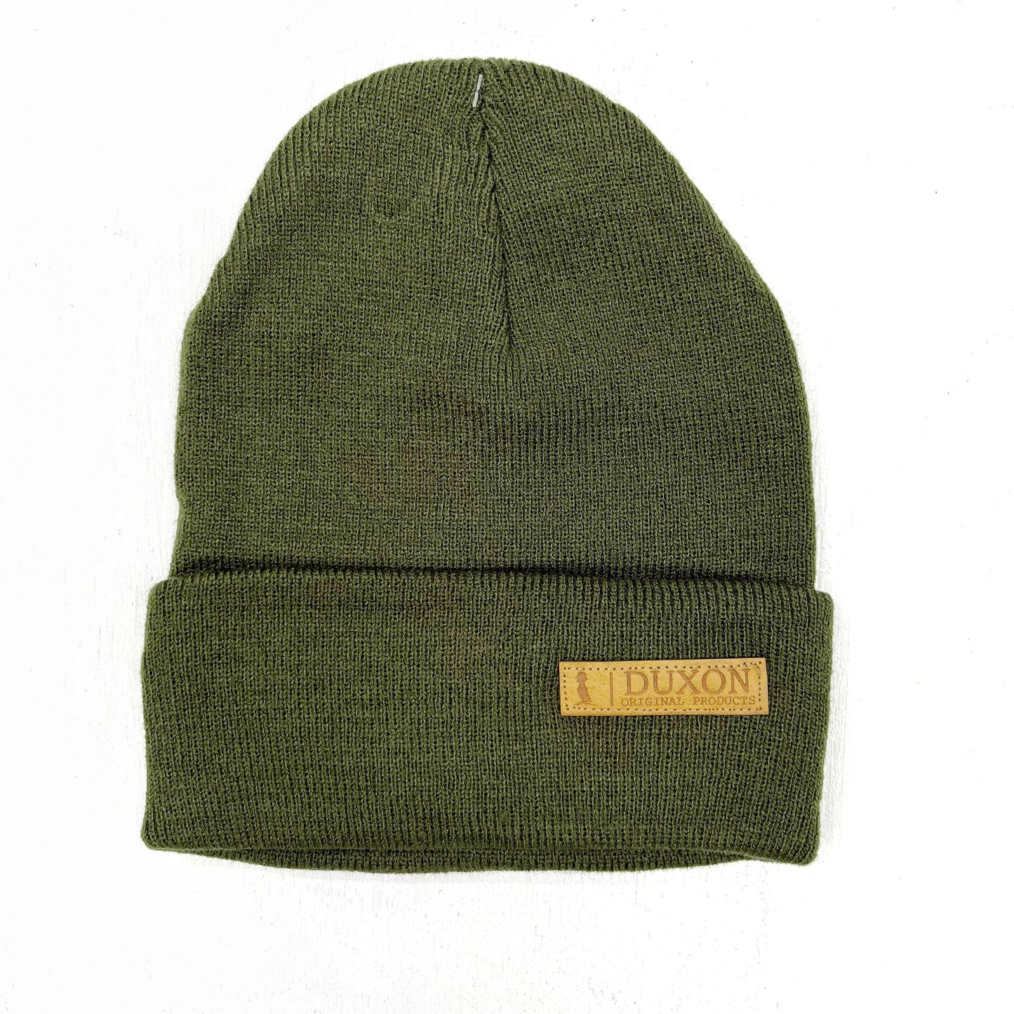 GORRO DE LANA VERDE OSCURO