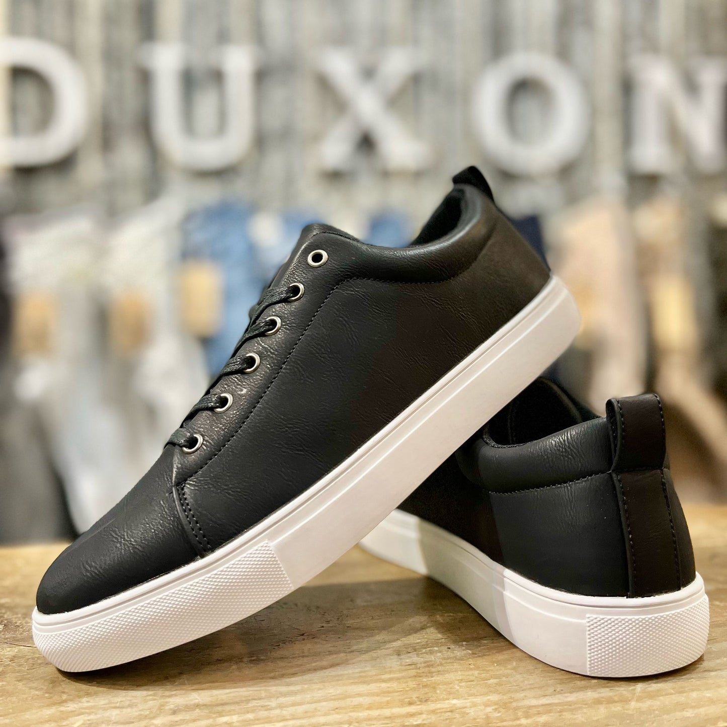 ZAPATILLAS CASUALES NEGRO