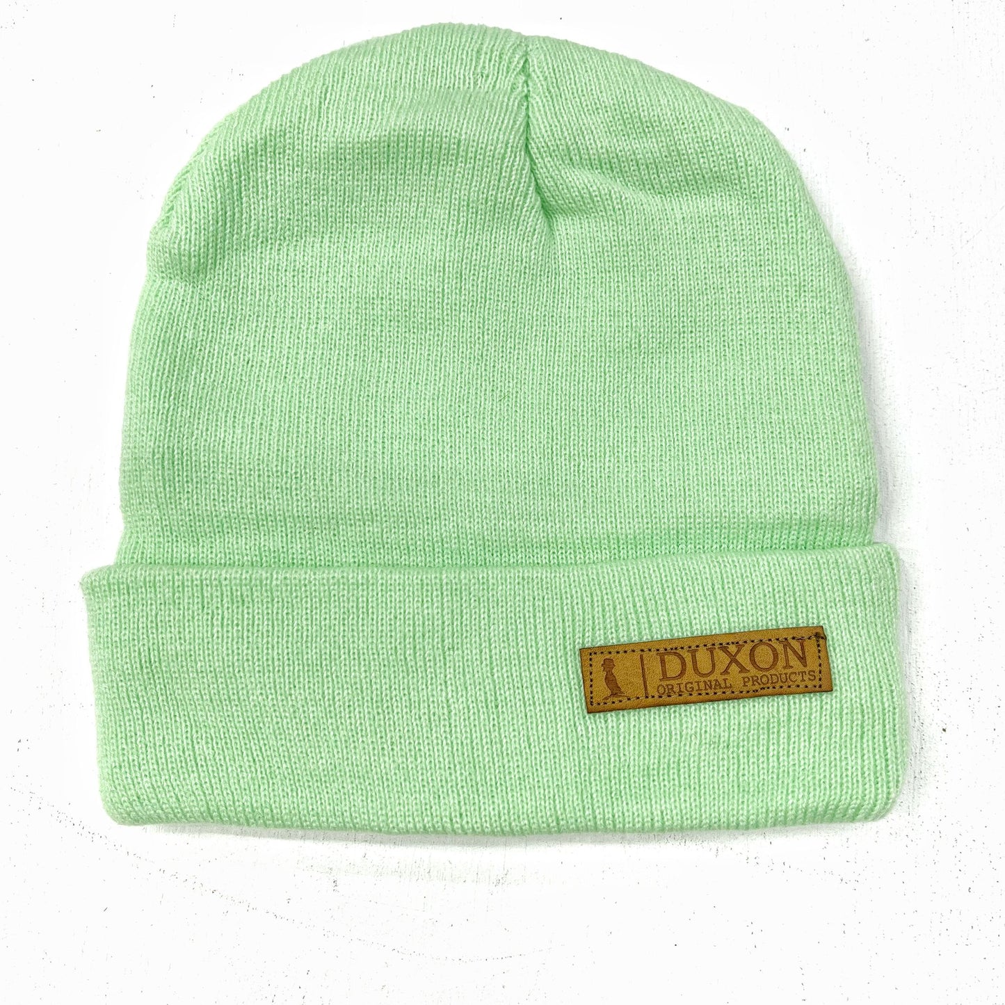 GORRO DE LANA VERDE AGUA