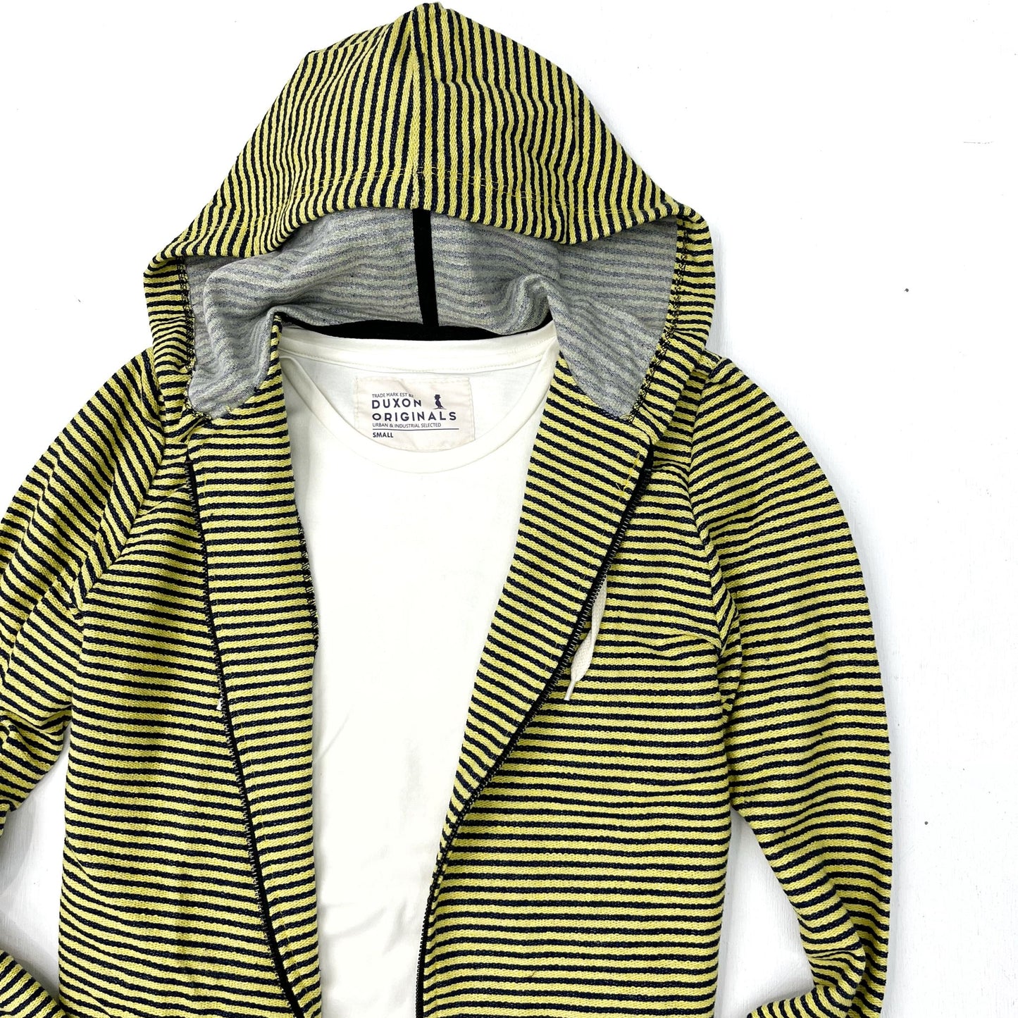 SALE‼️CAMPERA A RAYAS AMARILLO