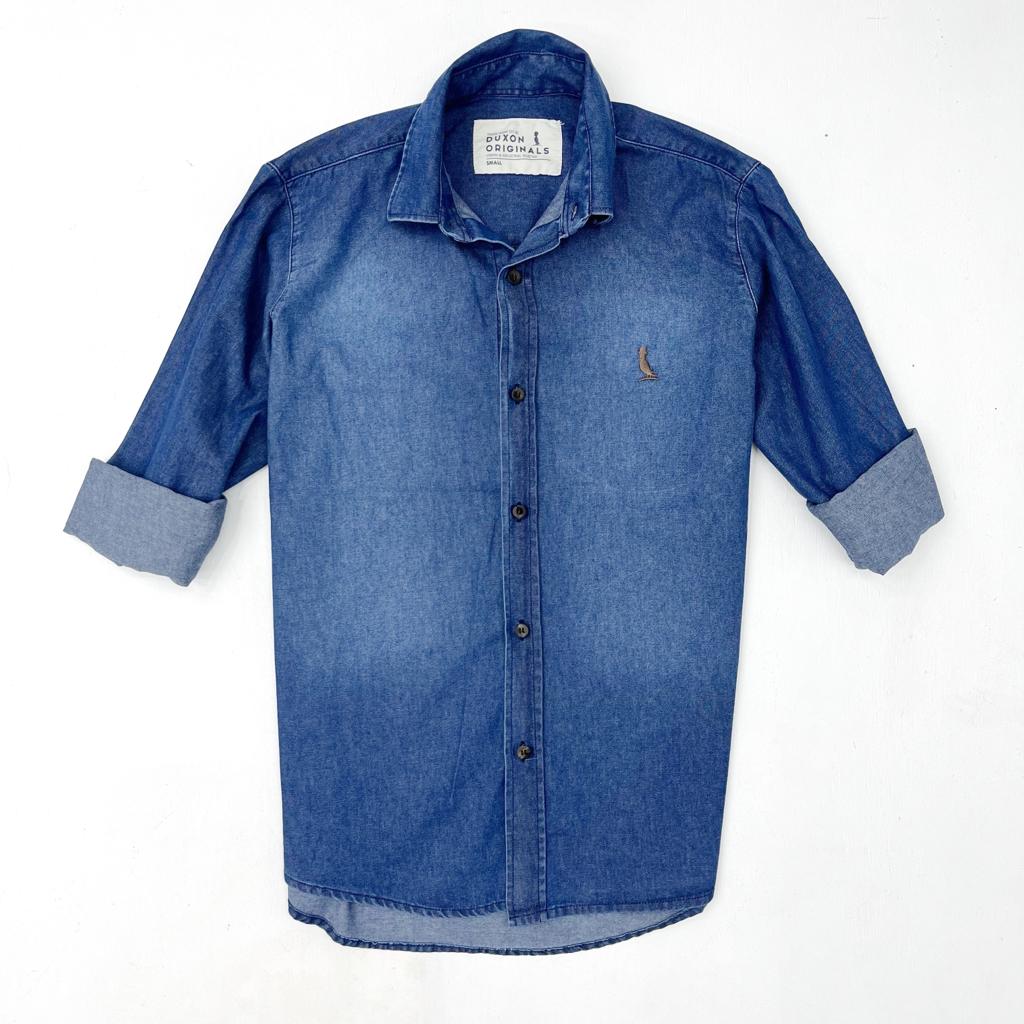 CAMISA JEAN AZUL