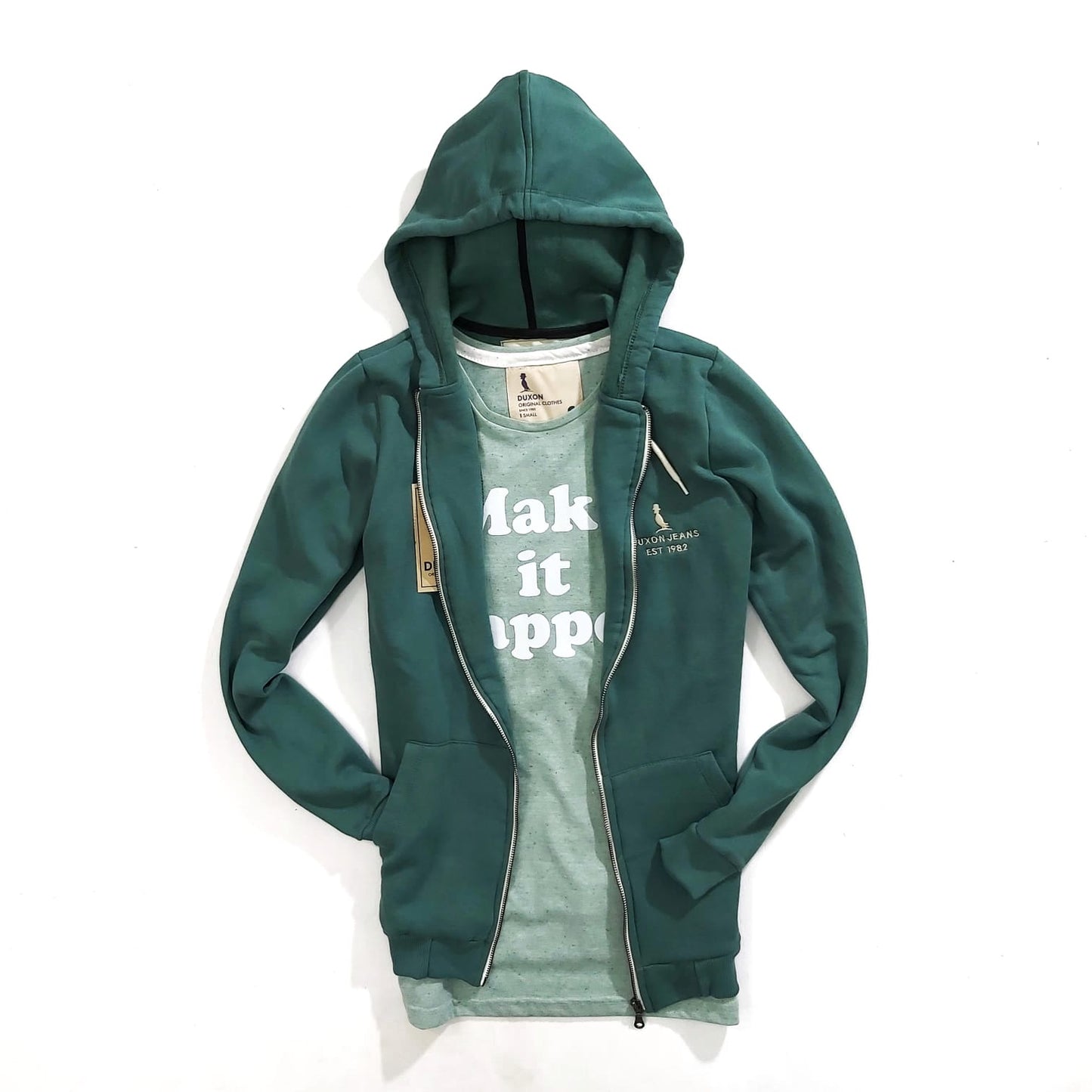 CAMPERA BASICA DUXON VERDE