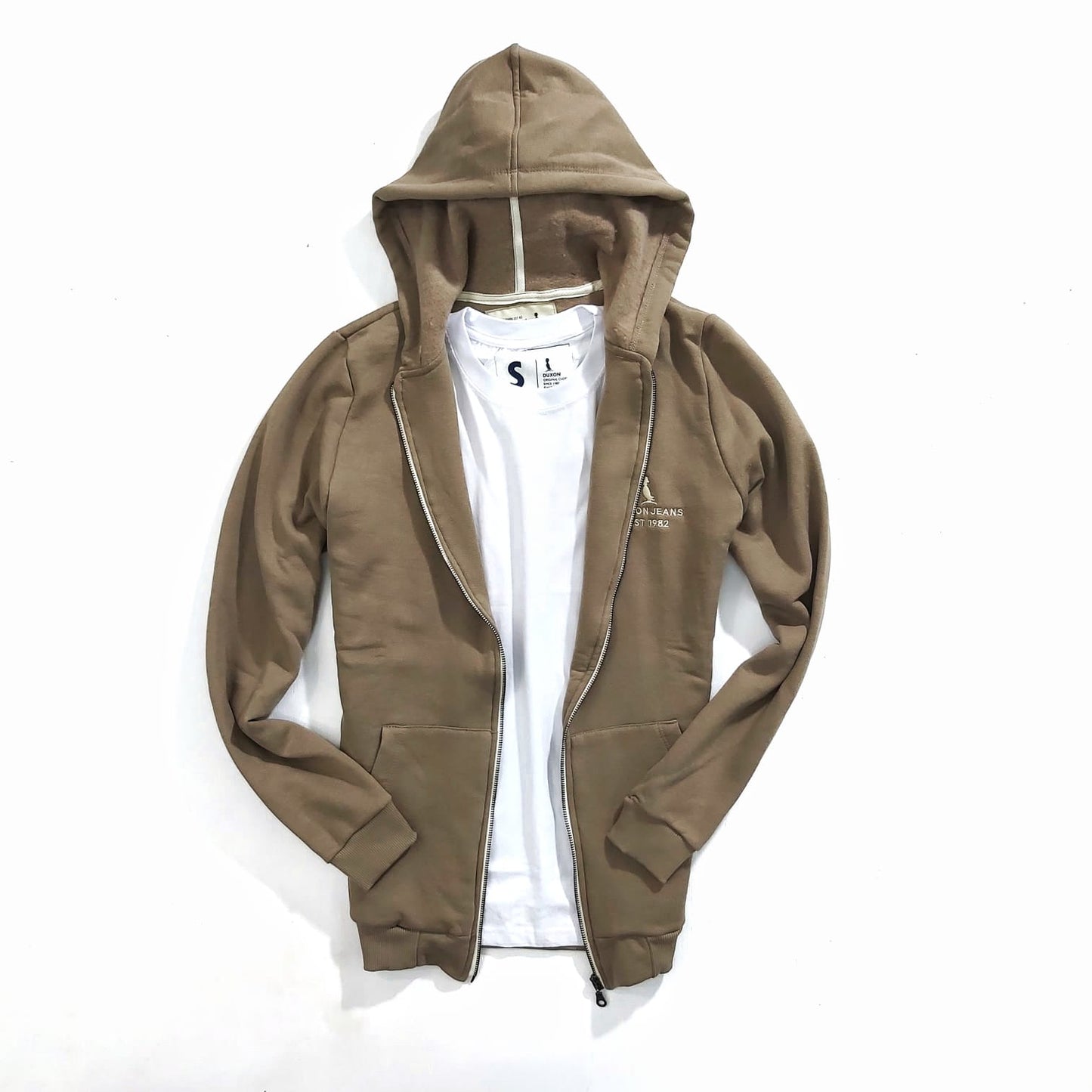 CAMPERA BASICA DUXON MARRON