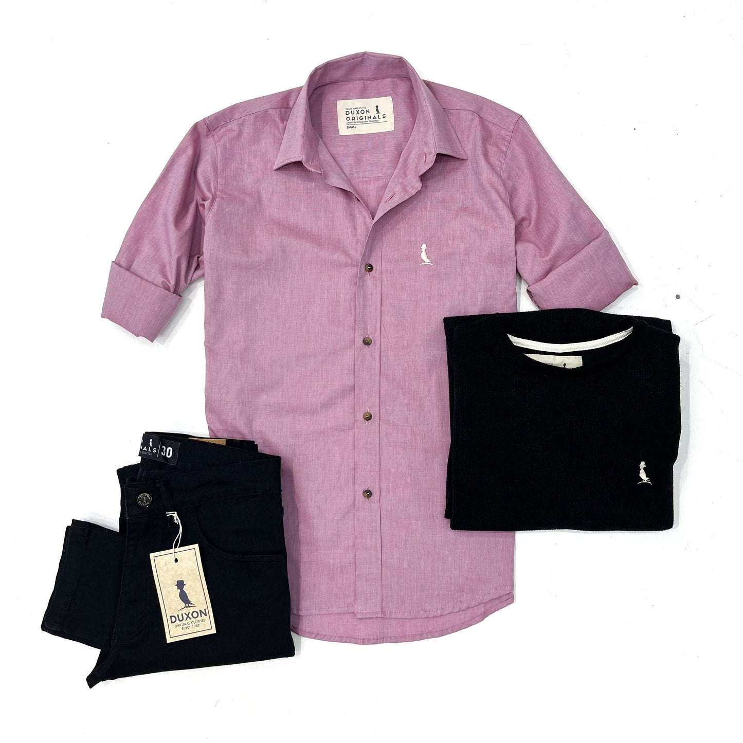 CAMISA MELANGE BORDO
