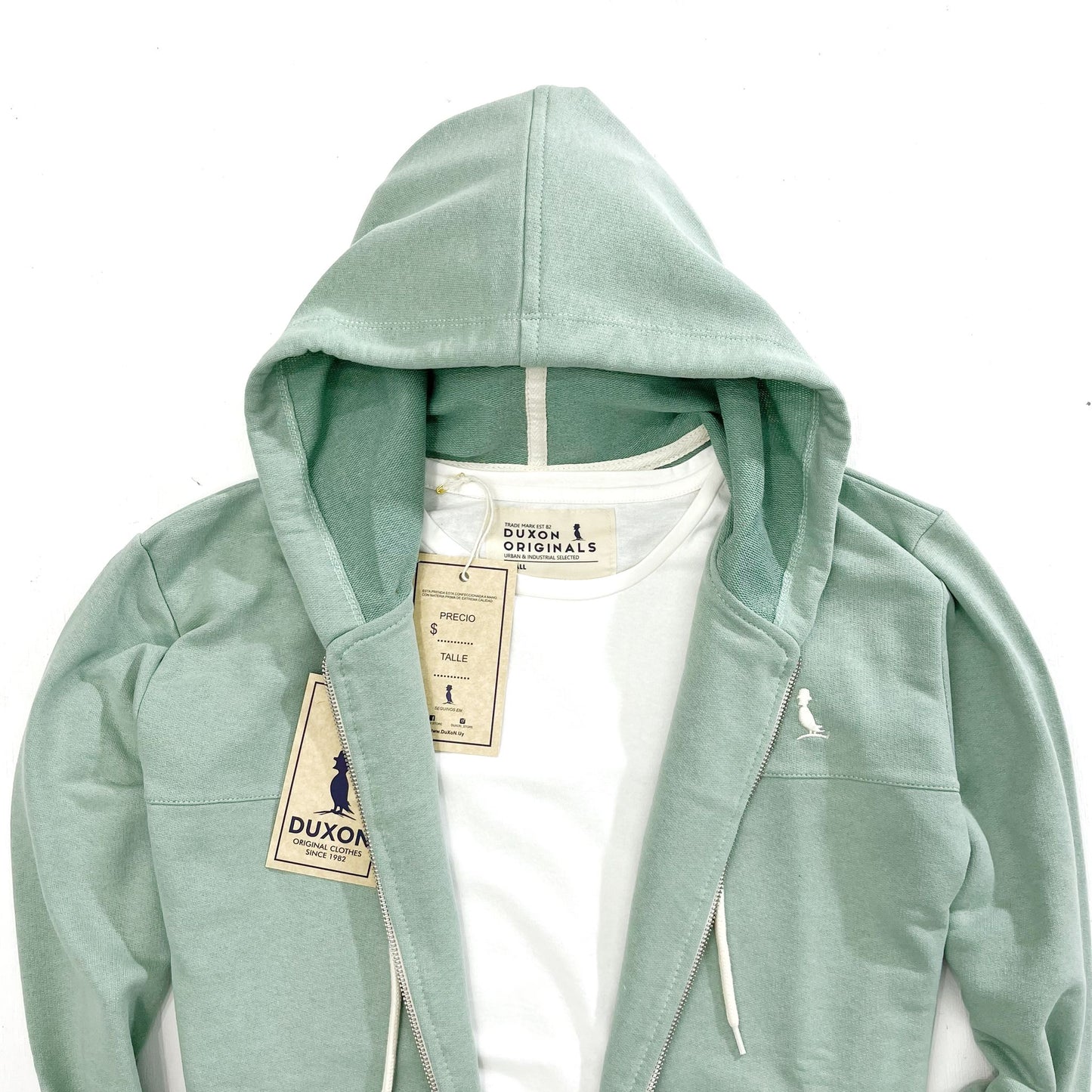 CAMPERA MILOK VERDE AGUA