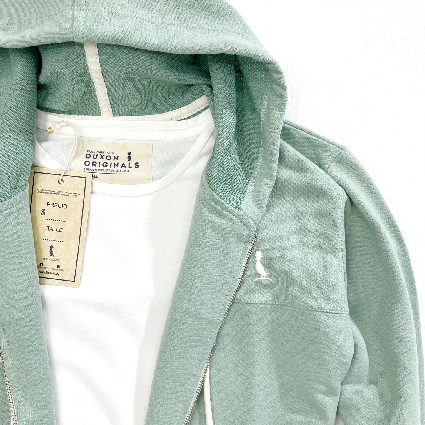 CAMPERA MILOK VERDE AGUA