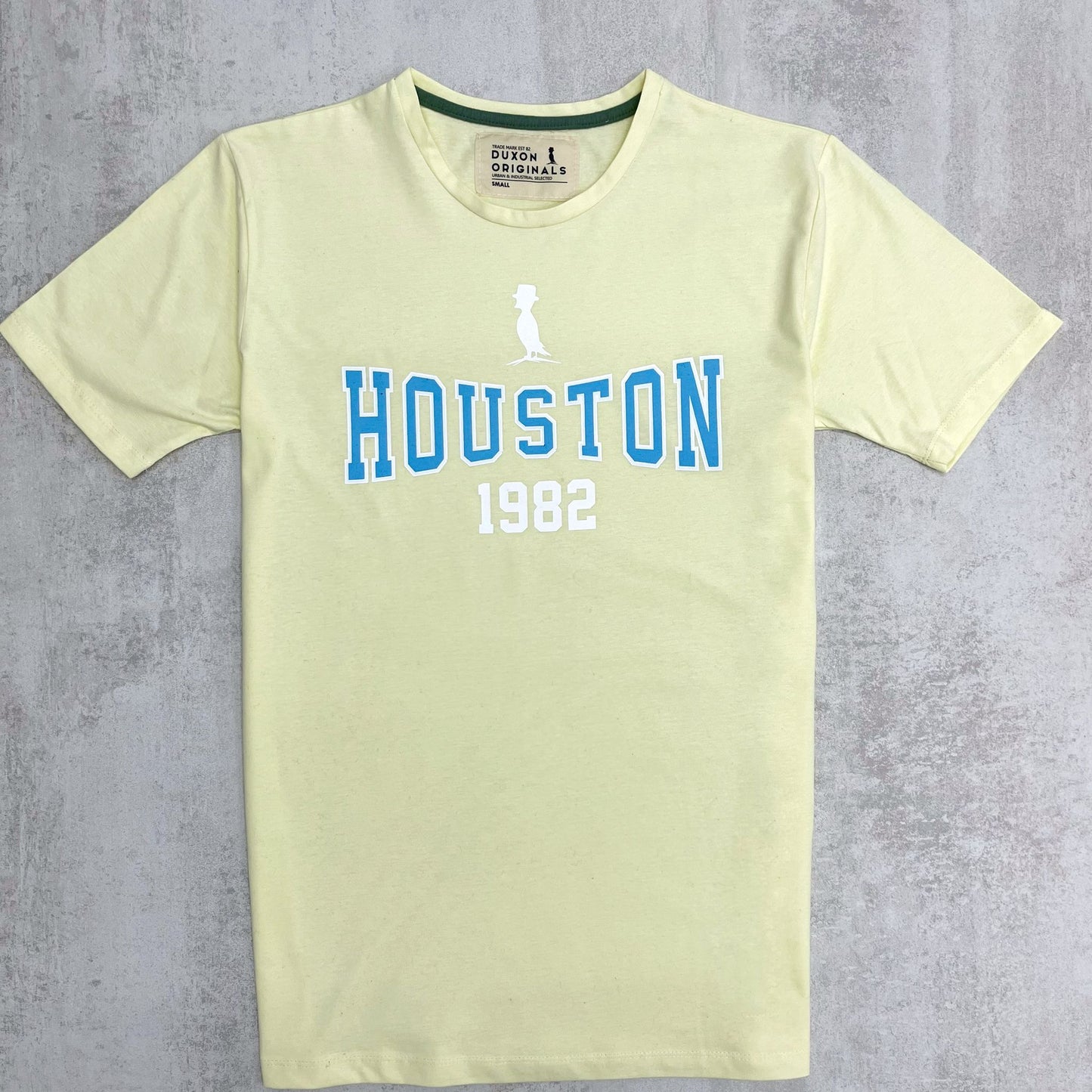 REMERA HOUSTON AMARILLO CLARO