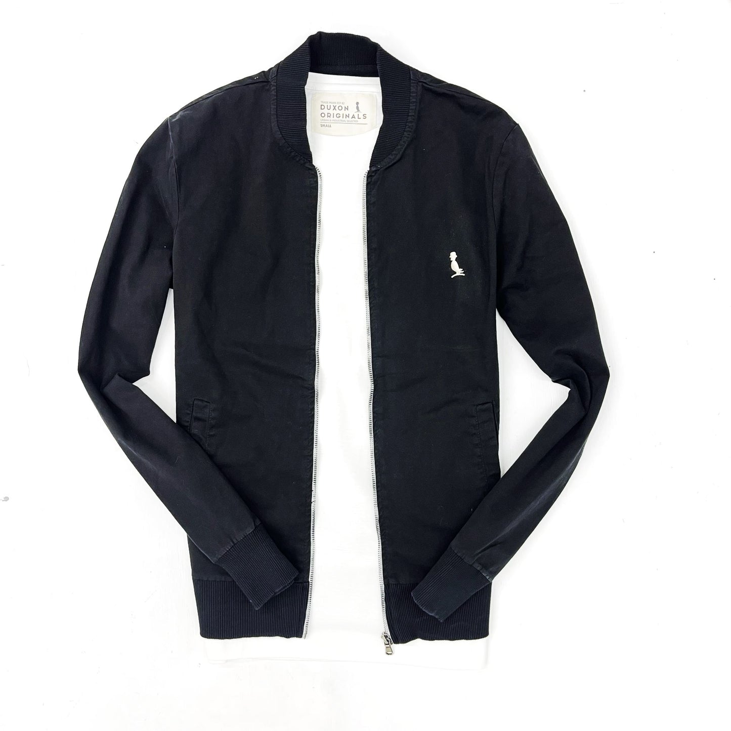 BOMBER DE GABARDINA NEGRO