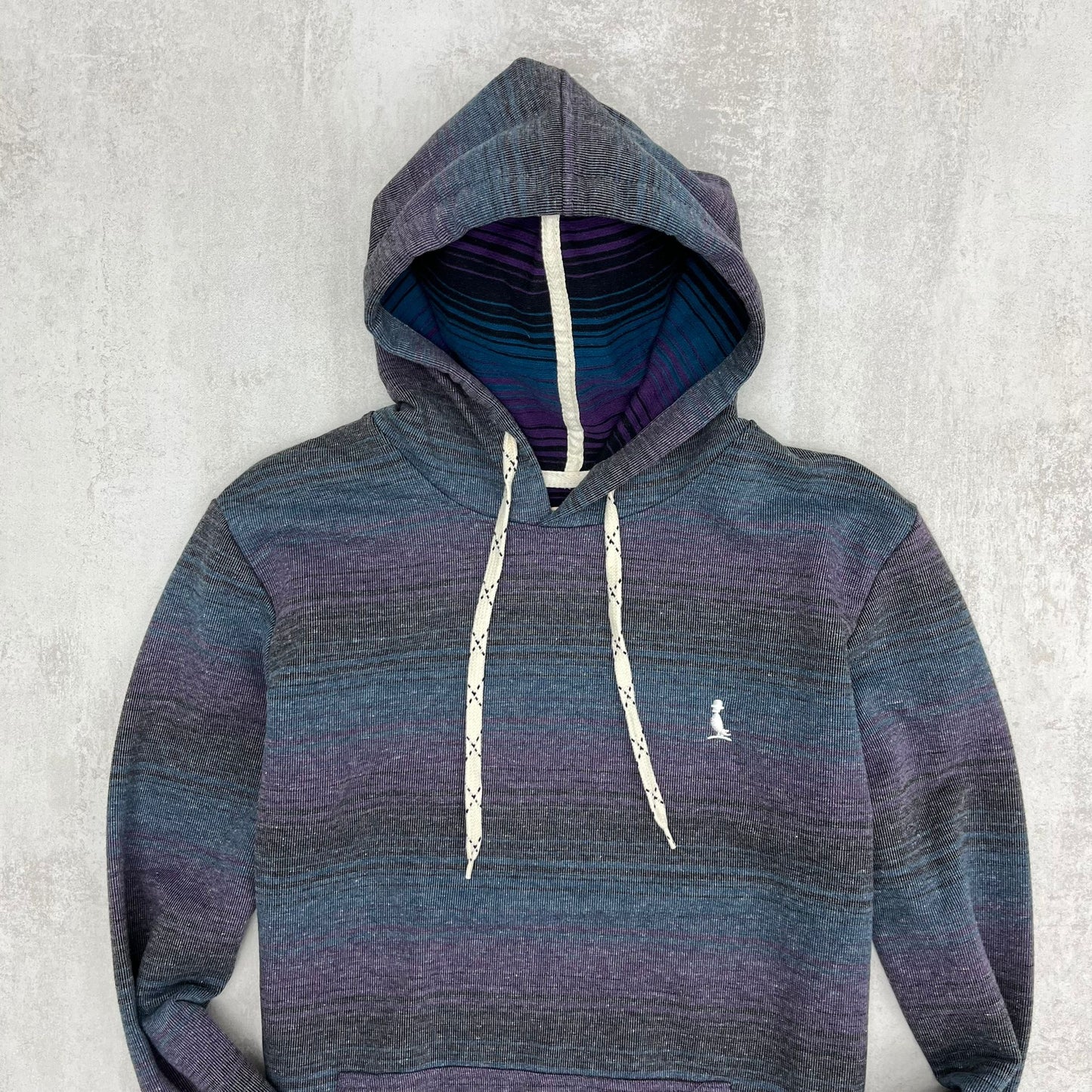CANGURO RUSTICO GRIS AZUL Y VIOLETA
