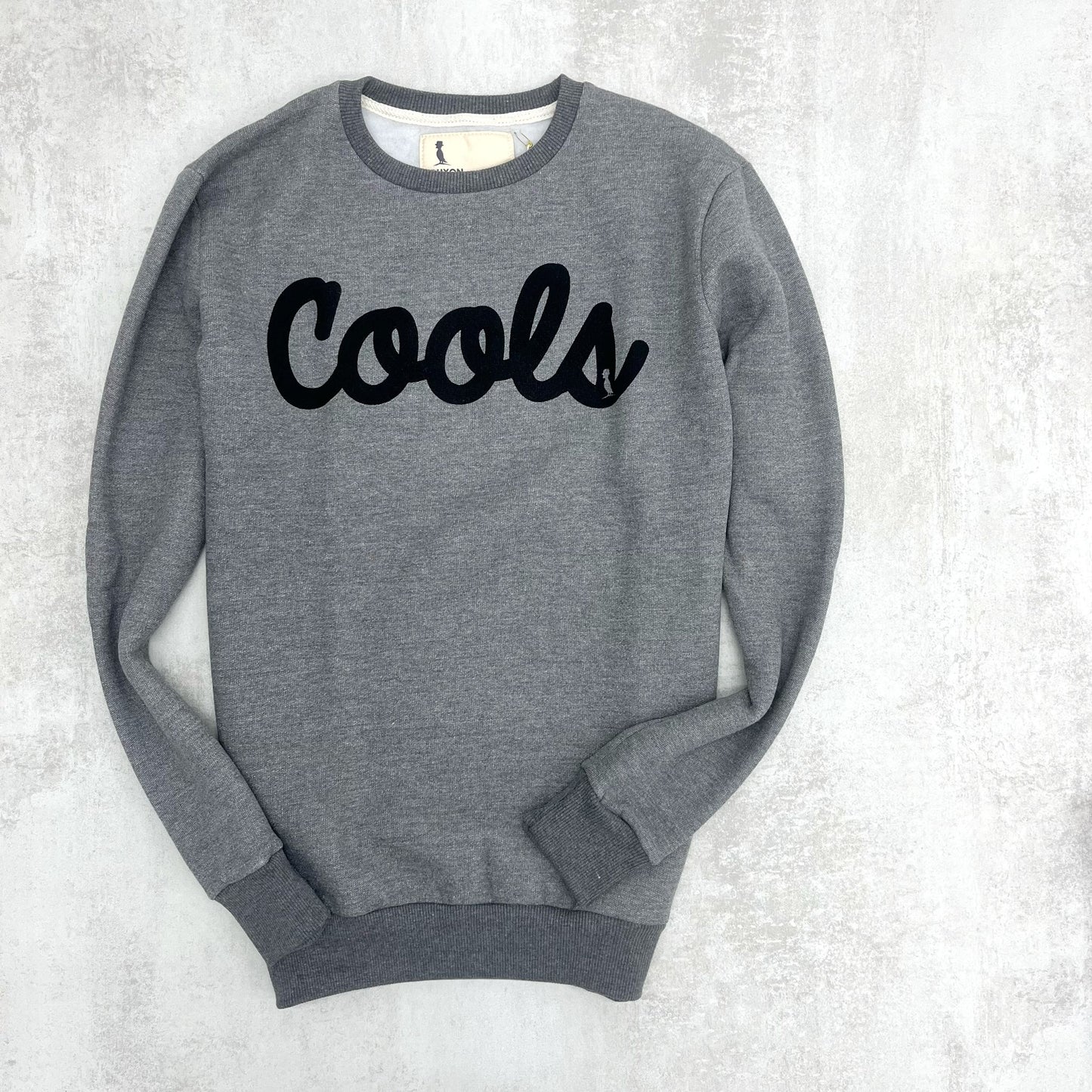 BUZO COOLS GRIS OSCURO MELANGE