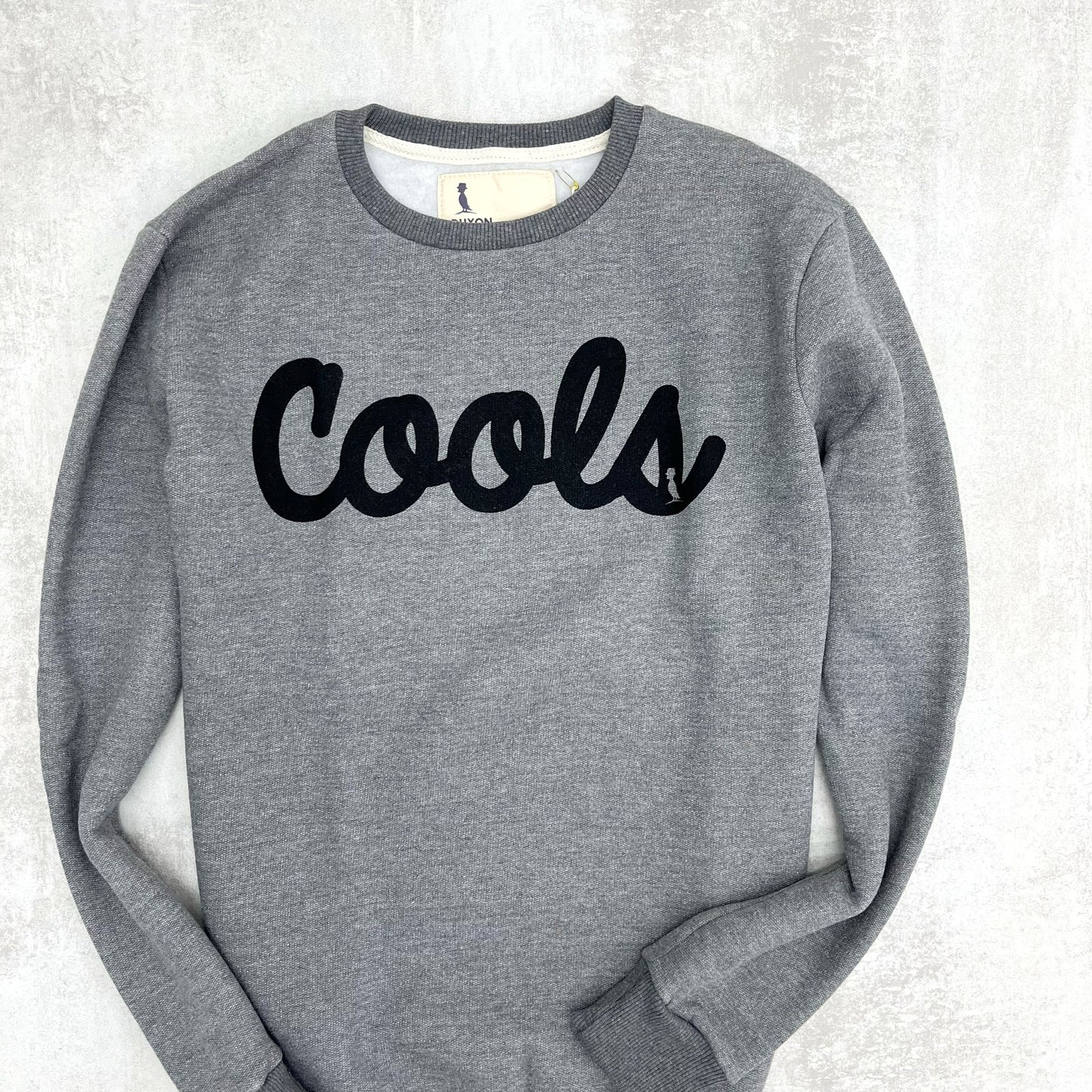 BUZO COOLS GRIS OSCURO MELANGE